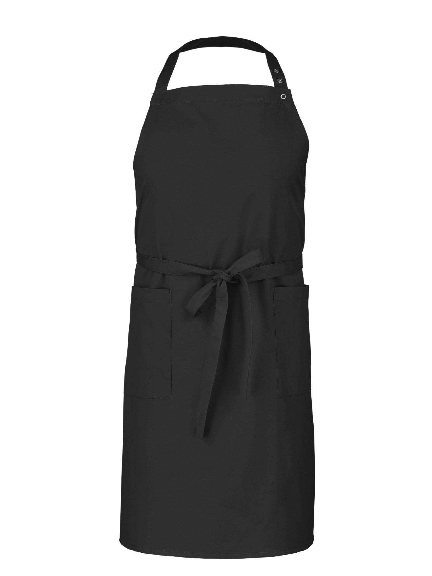 Bib Apron Galanga Black by LaFont - ChefsCotton