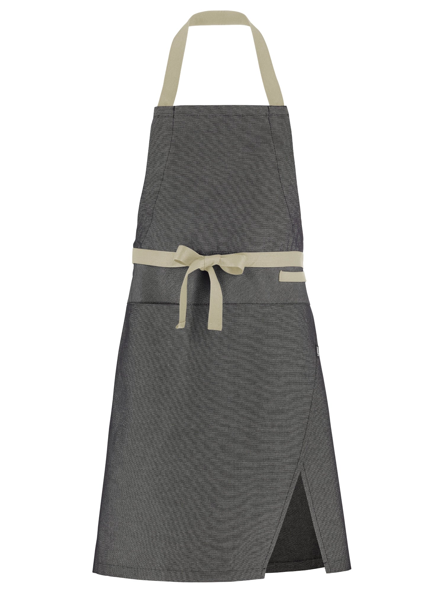 Bib Apron Ogonori Graphite Grey by LaFont - ChefsCotton