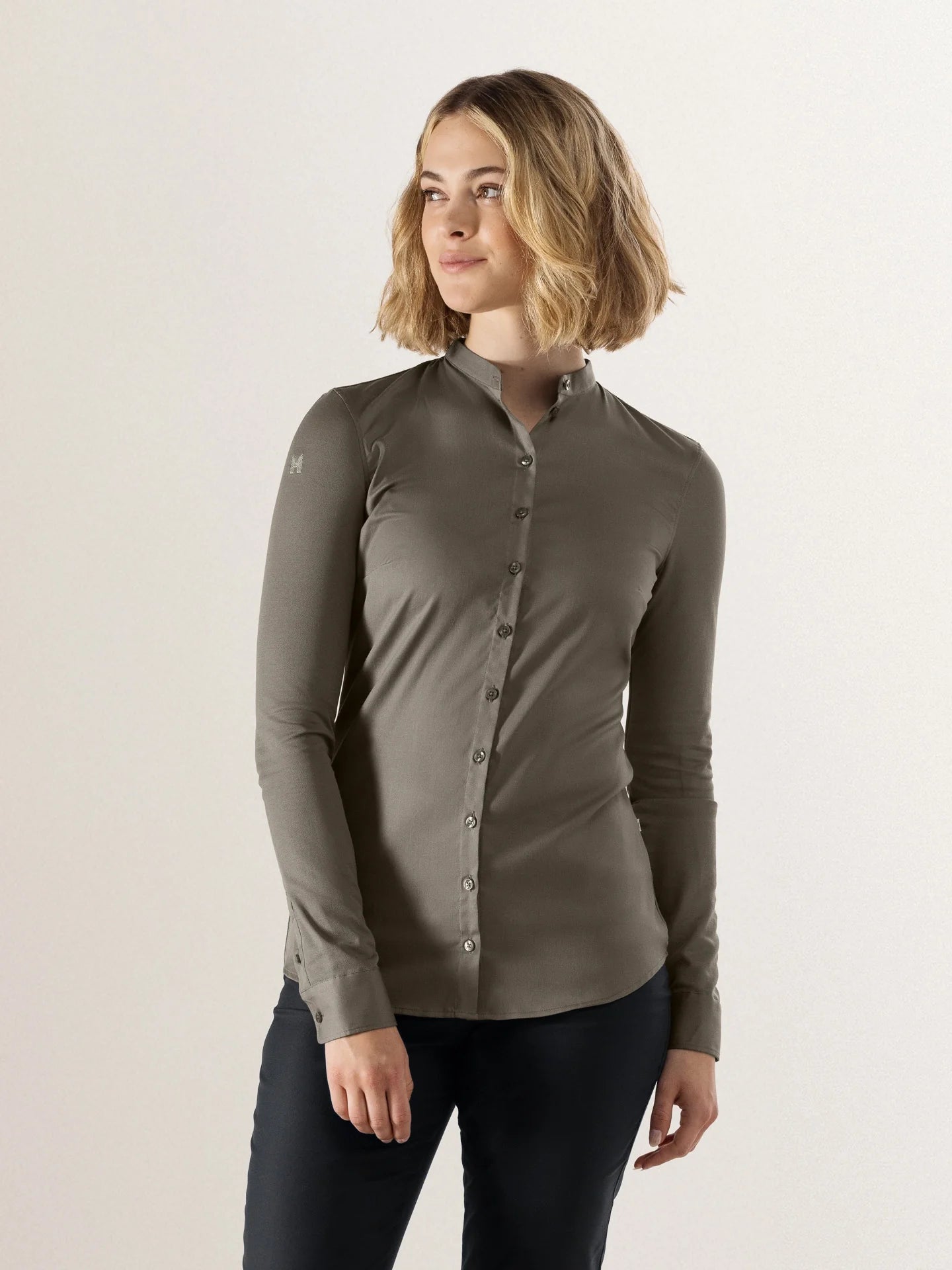 Blouse Lisa Olivette by Le Nouveau Chef - ChefsCotton