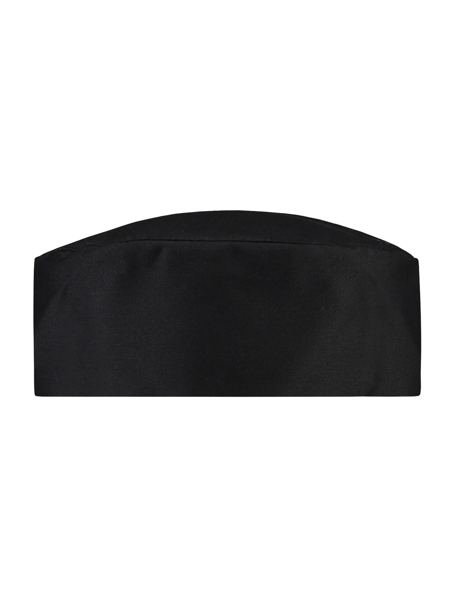 Chef Hat Fez Ponytail Black by Le Nouveau Chef - ChefsCotton