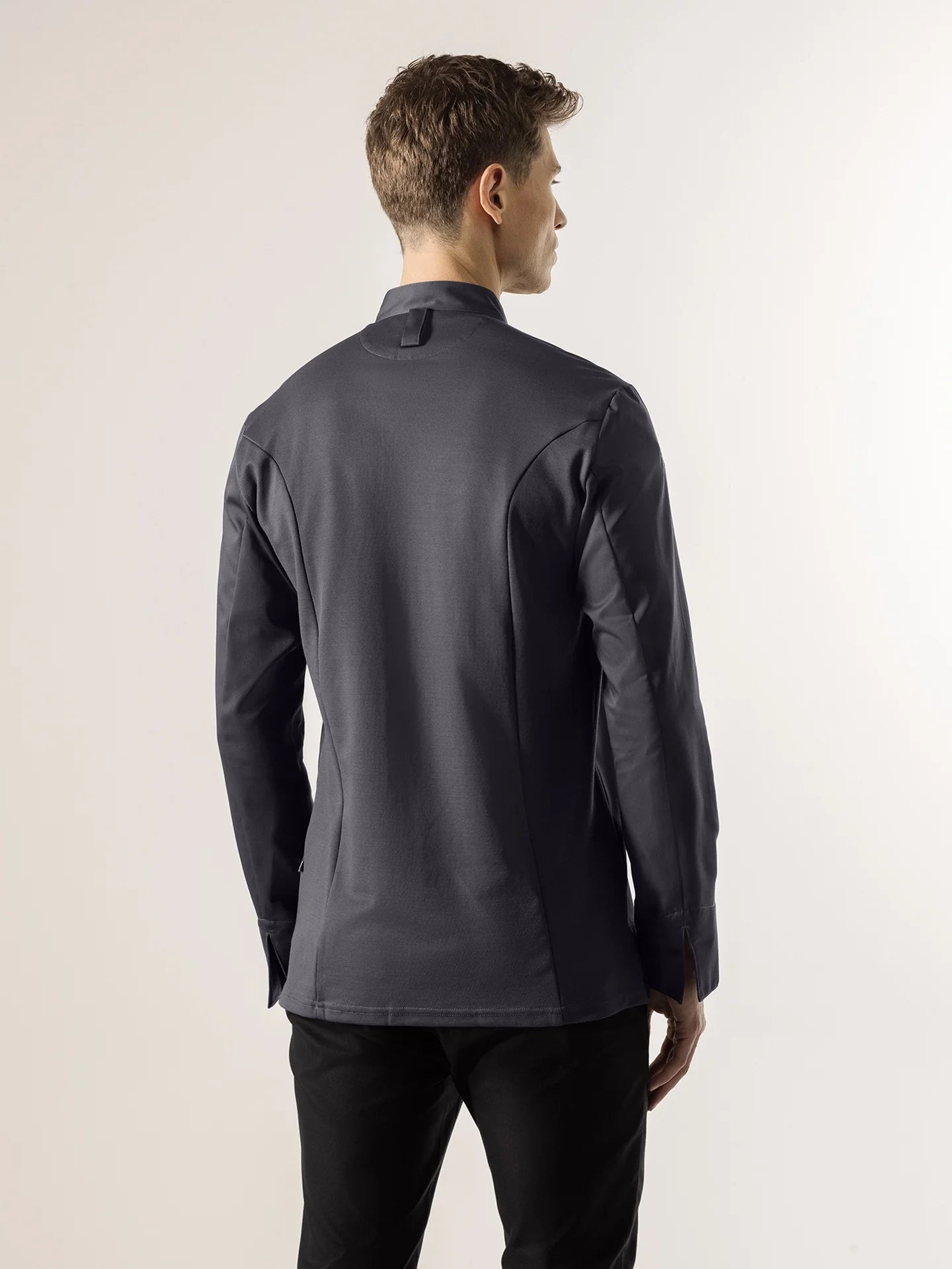 Chef Jacket Alain Dark Grey by Le Nouveau Chef - ChefsCotton