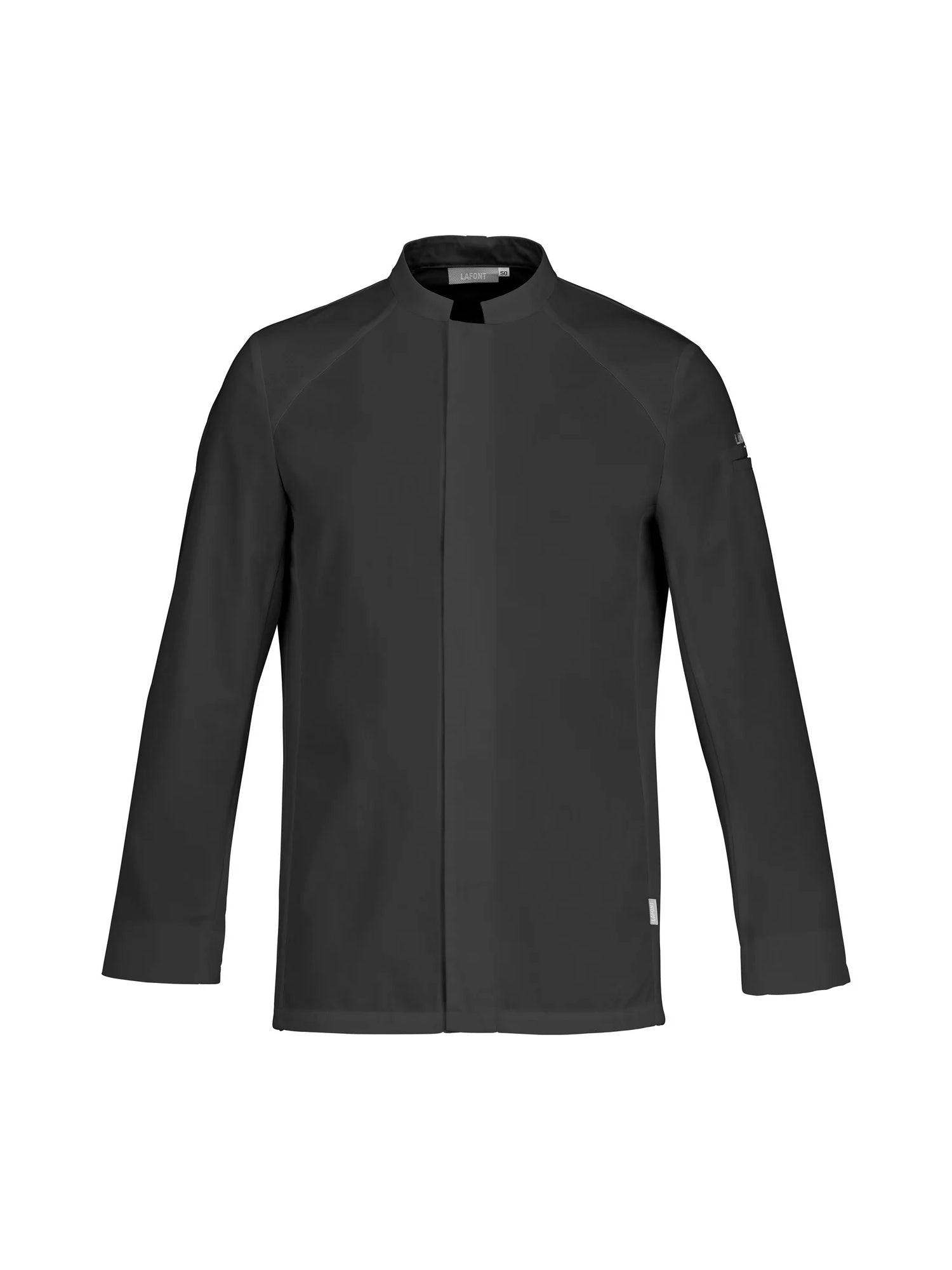 Chef Jacket Basil 2 Black by LaFont - ChefsCotton