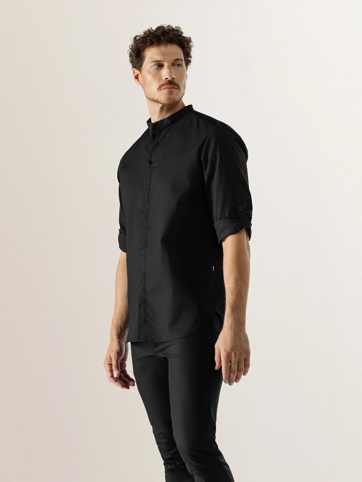 Chef Jacket Chavi Black by Le Nouveau Chef - ChefsCotton