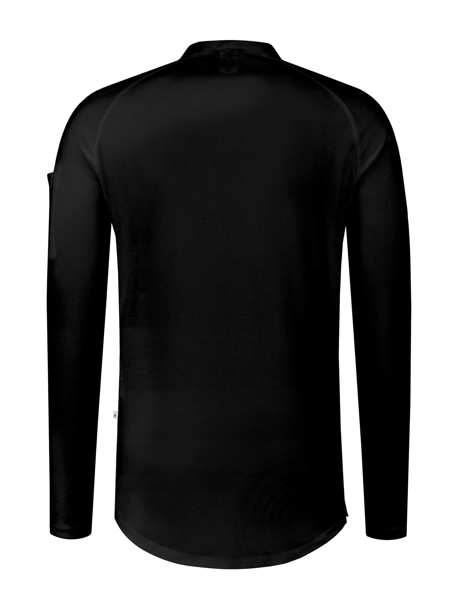Chef Jacket Elias Black by Le Nouveau Chef - ChefsCotton