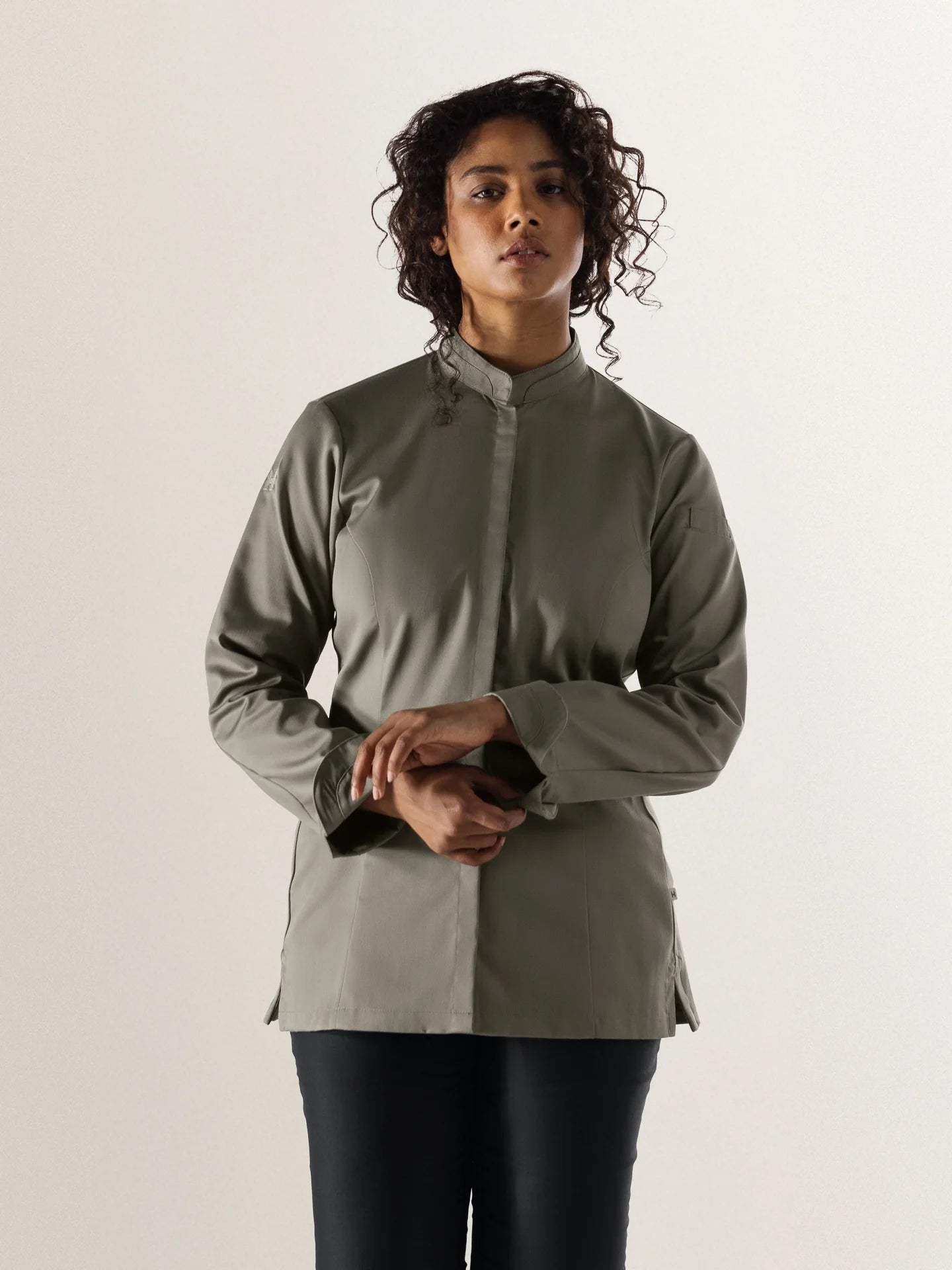 Chef Jacket Elise Olivette women - Le Nouveau Chef - front view