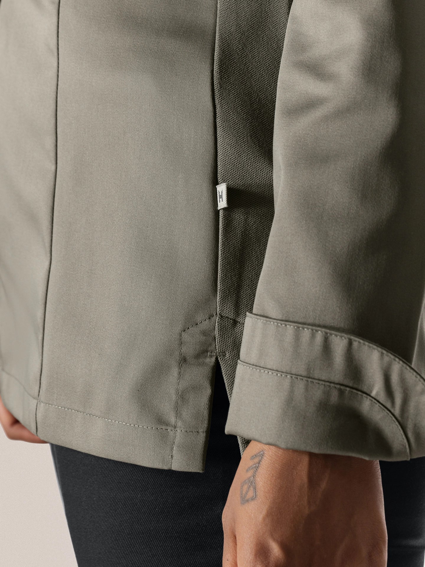 Chef Jacket Elise Olivette women - side view detail