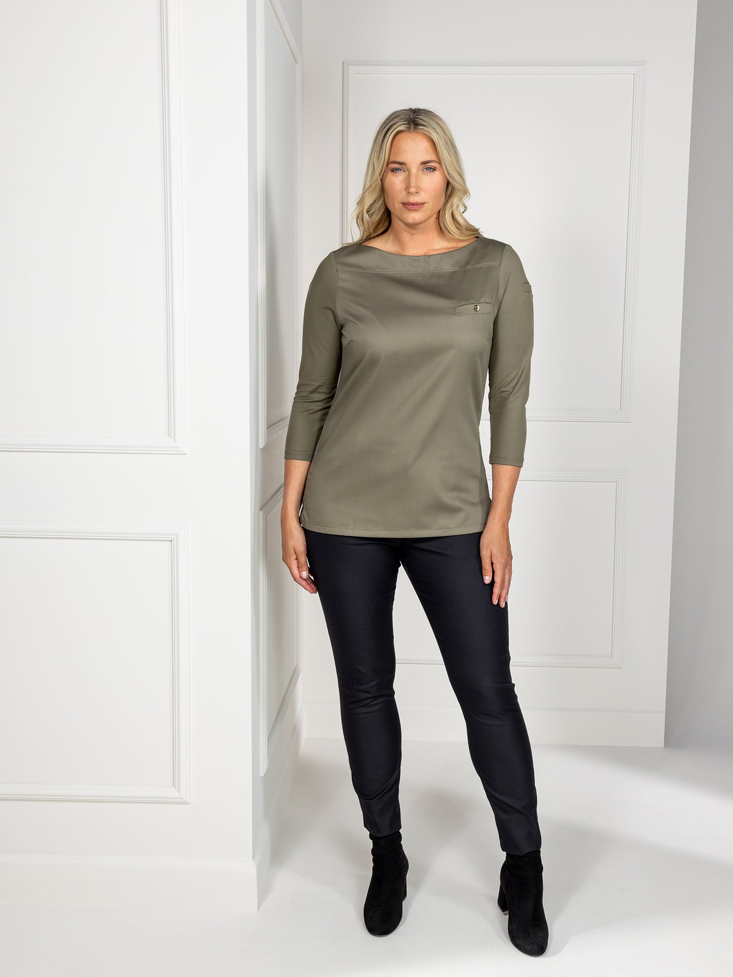 Chef Jacket Evy Olivette by Le Nouveau Chef - ChefsCotton