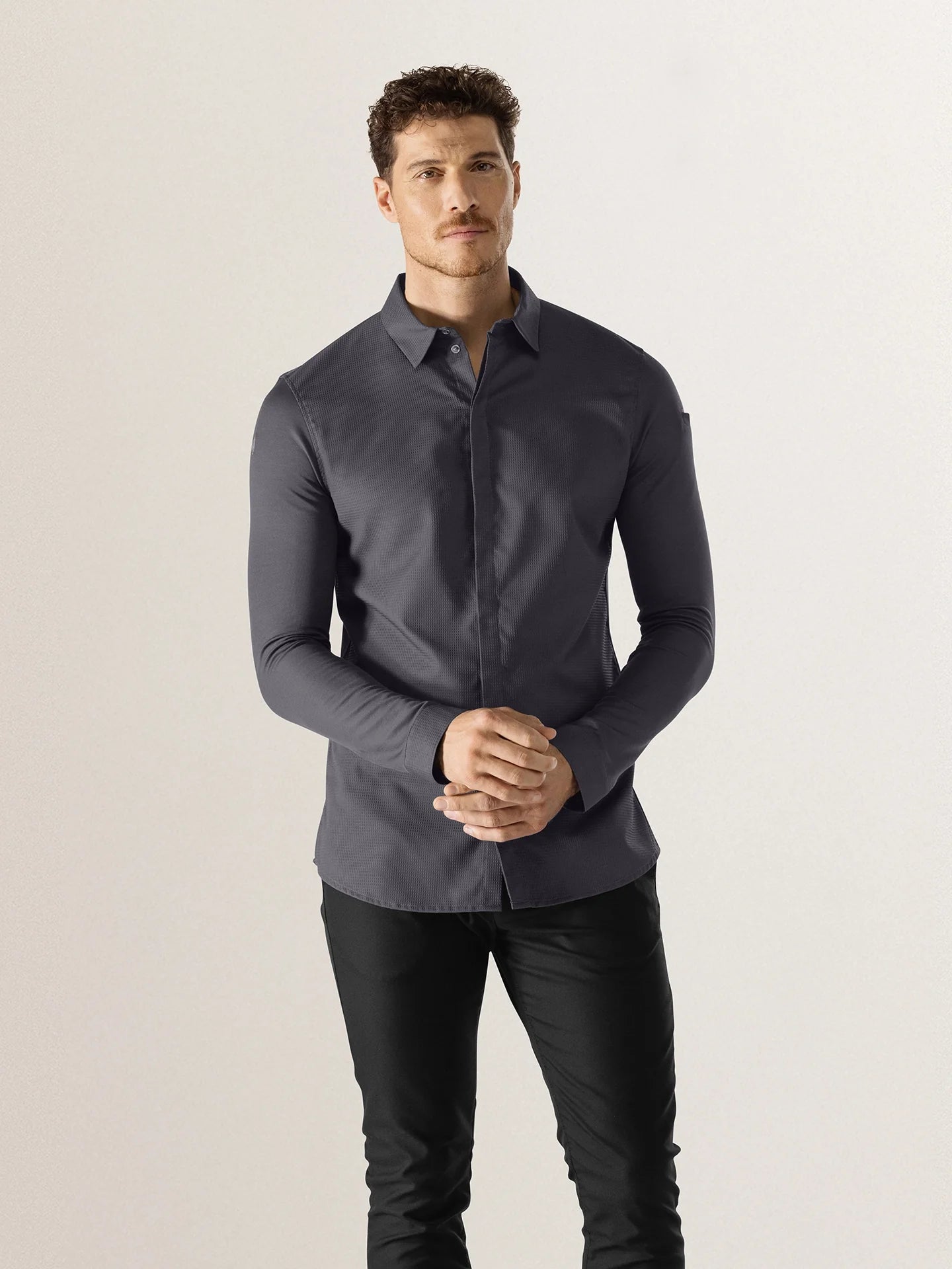 Chef Jacket Fabrice Dark Grey by Le Nouveau Chef - ChefsCotton