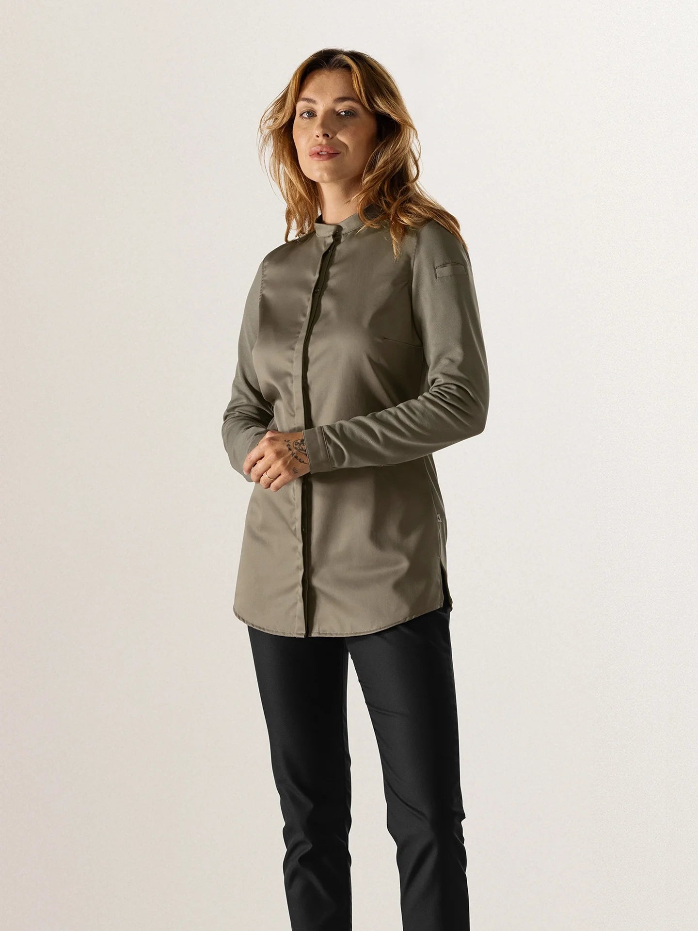 Chef Jacket Jolie Olivette by Le Nouveau Chef - ChefsCotton