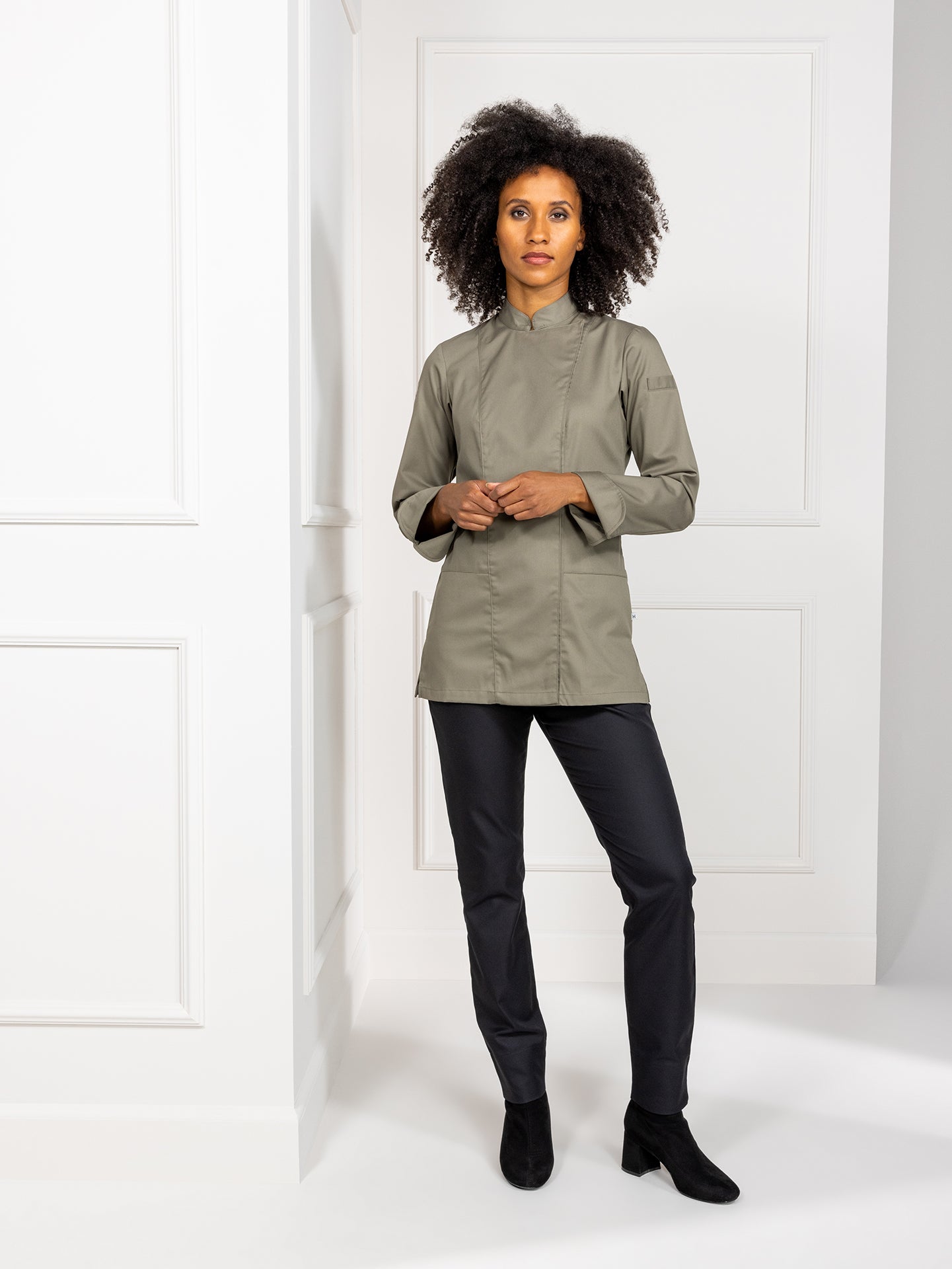 Chef Jacket Lynn Olivette by Le Nouveau Chef - ChefsCotton