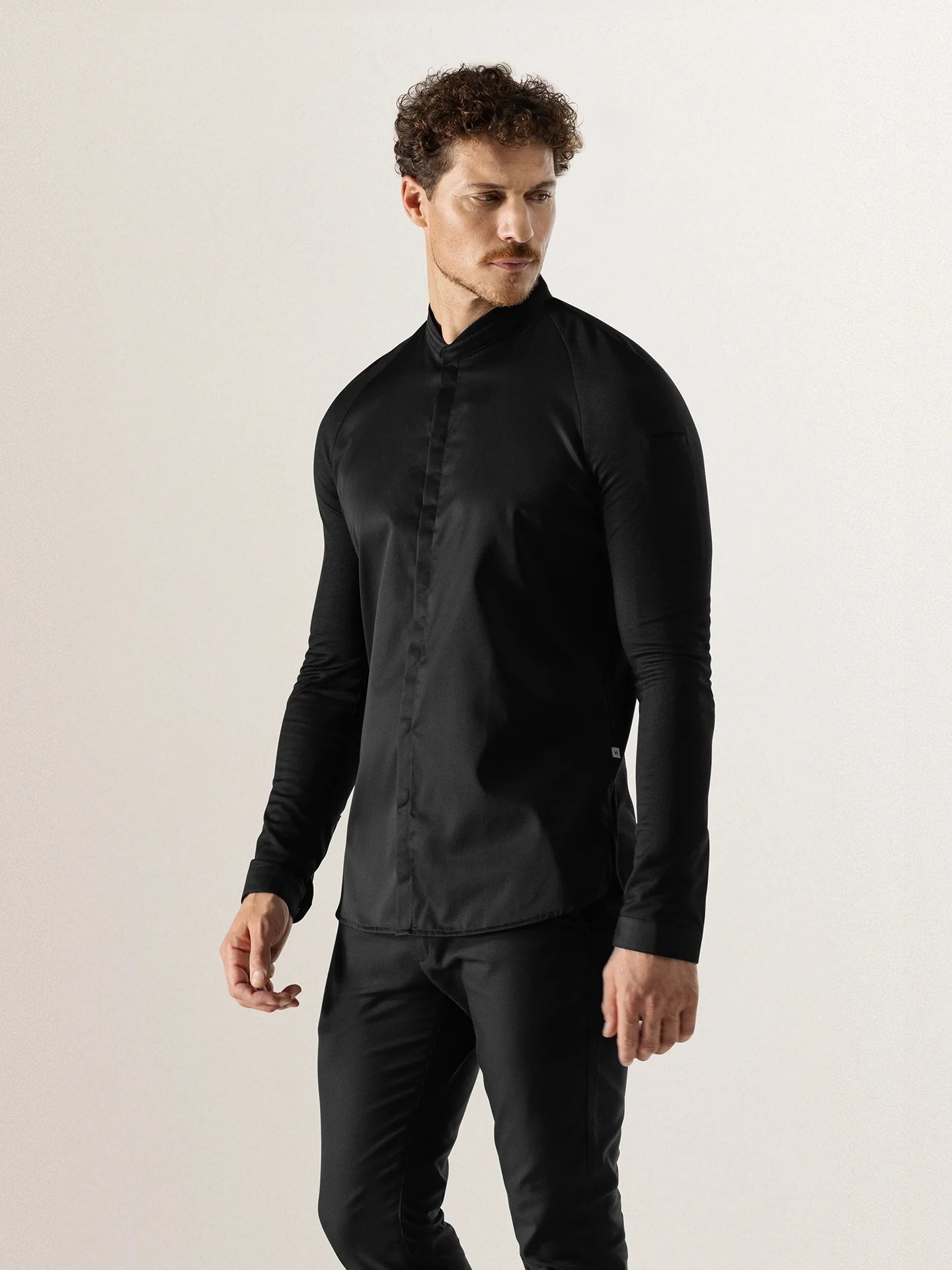 Chef Jacket Romain Black by Le Nouveau Chef - ChefsCotton