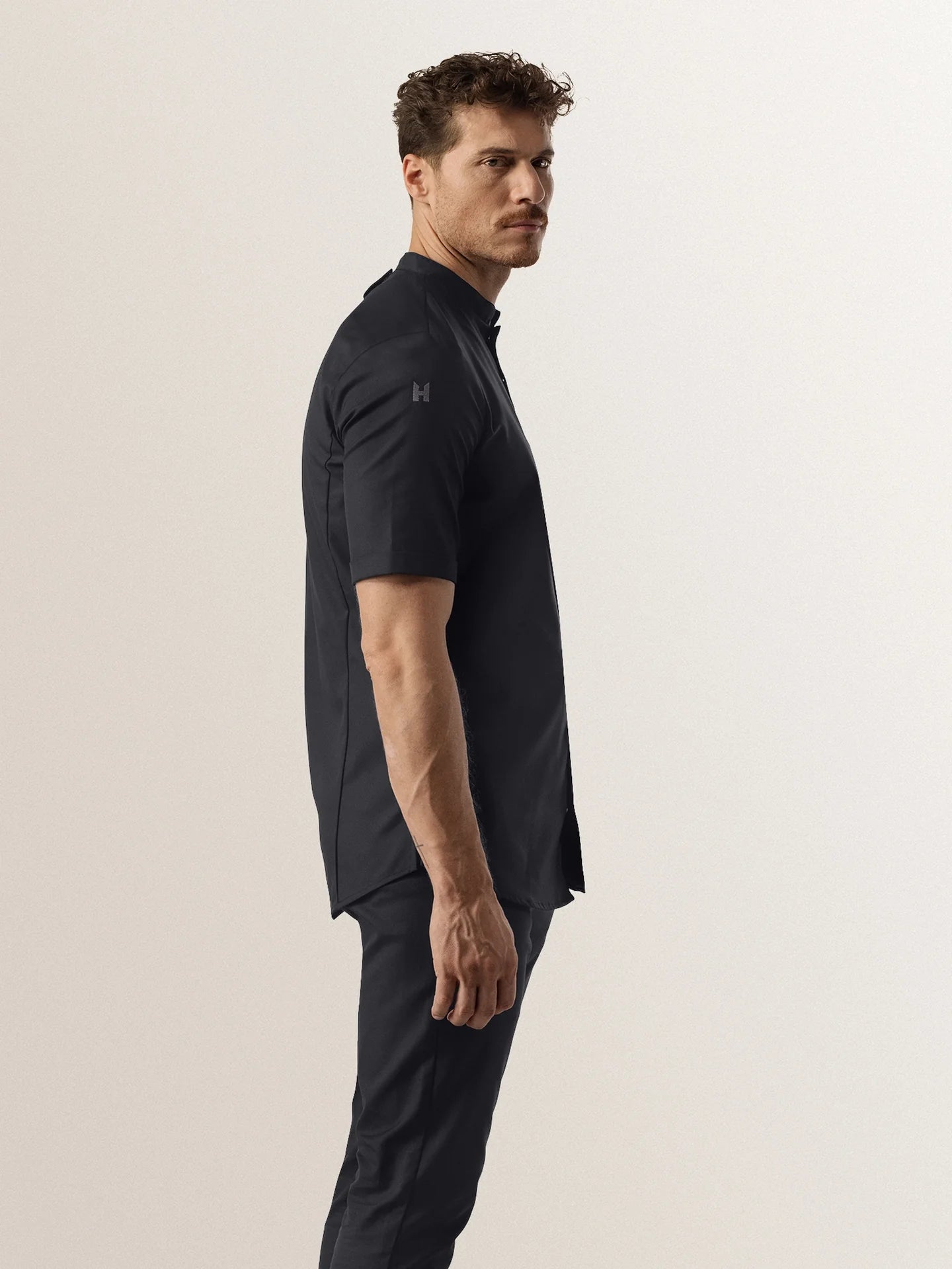 Chef Jacket Tygo Black by Le Nouveau Chef - ChefsCotton