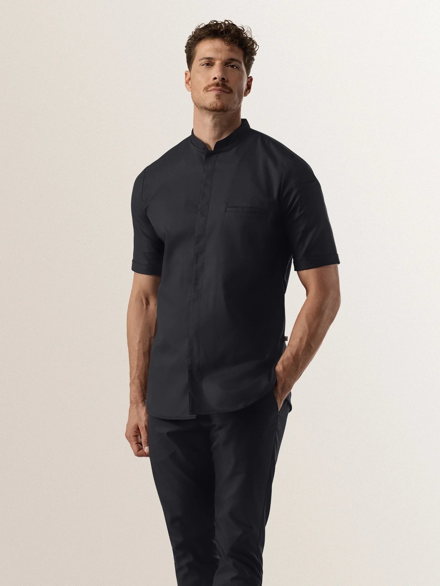Chef Jacket Tygo Black by Le Nouveau Chef - ChefsCotton