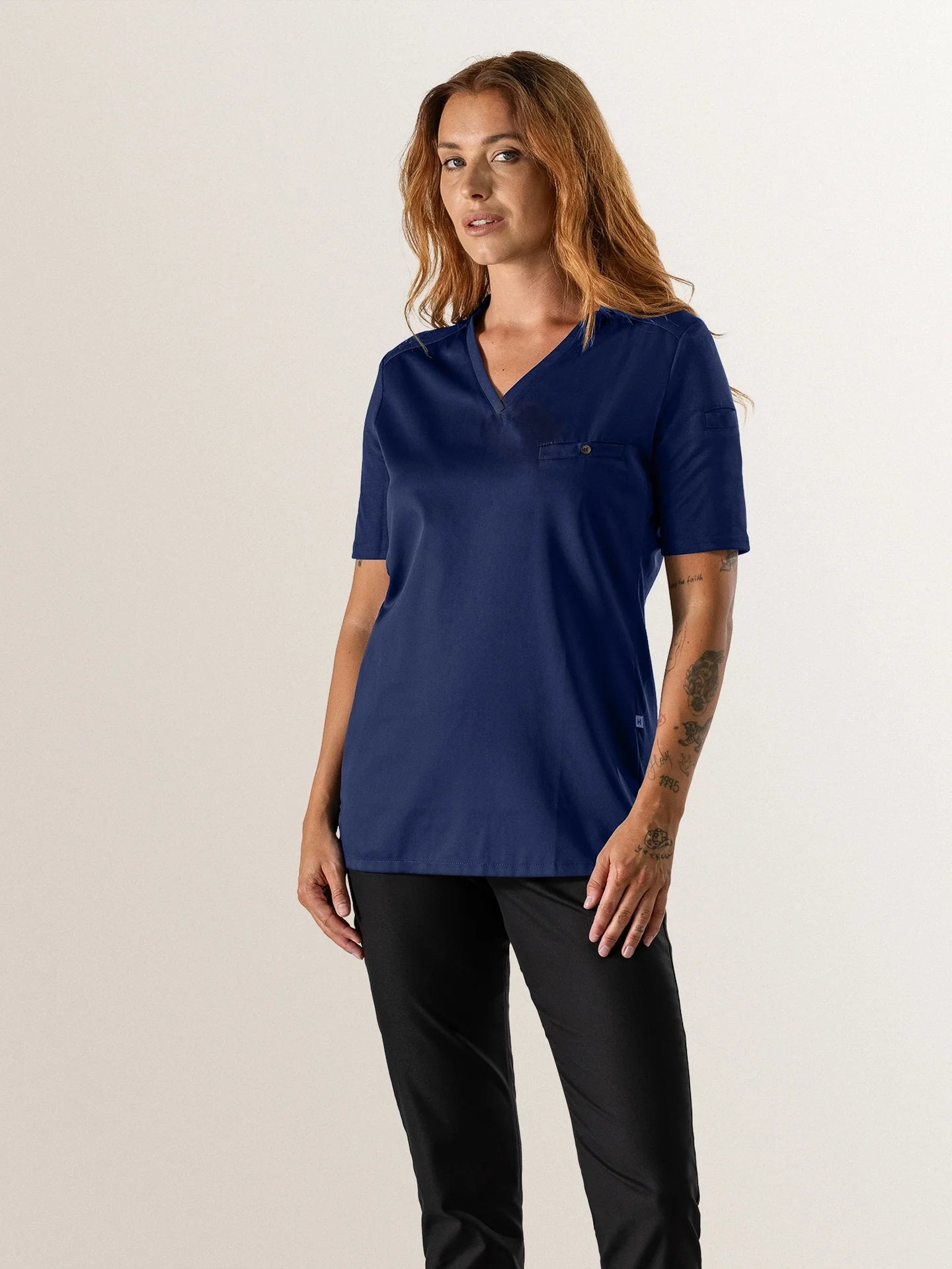 T-Shirt Fae Patriot Blue by Le Nouveau Chef - ChefsCotton