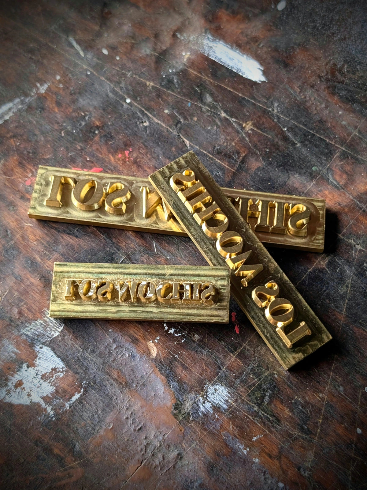 Embossing stamp creation (one-time)