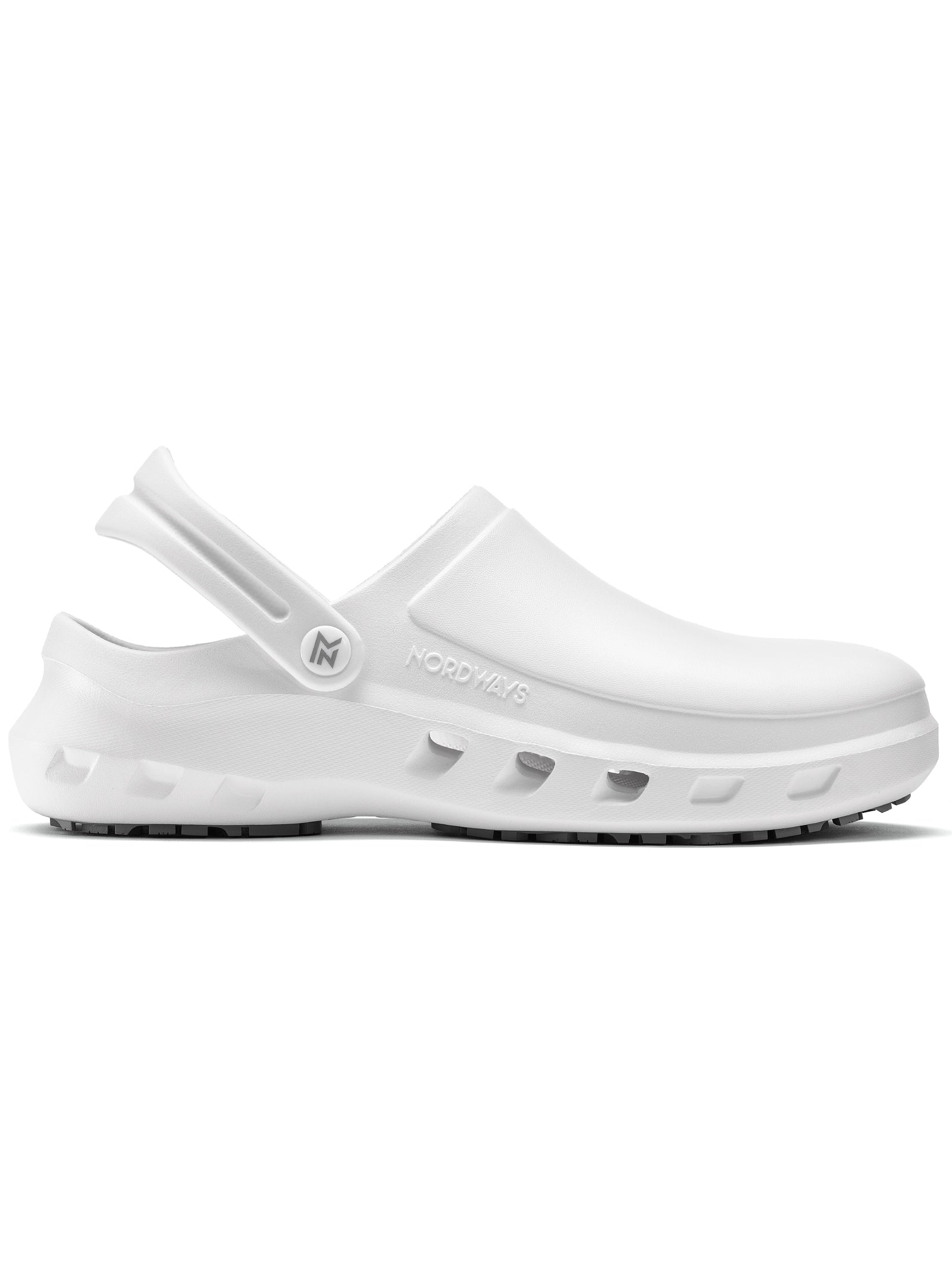 Kitchen Clog NFORZ White by Nordways - ChefsCotton