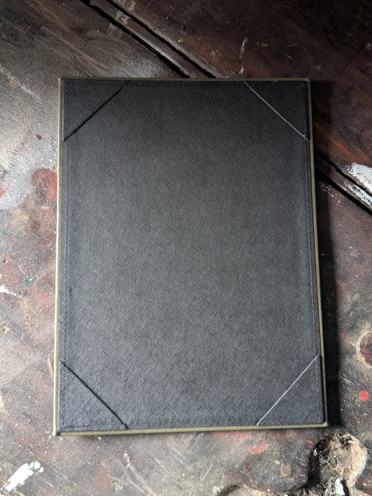 Leather Panel Board Menu Deluxe - ChefsCotton