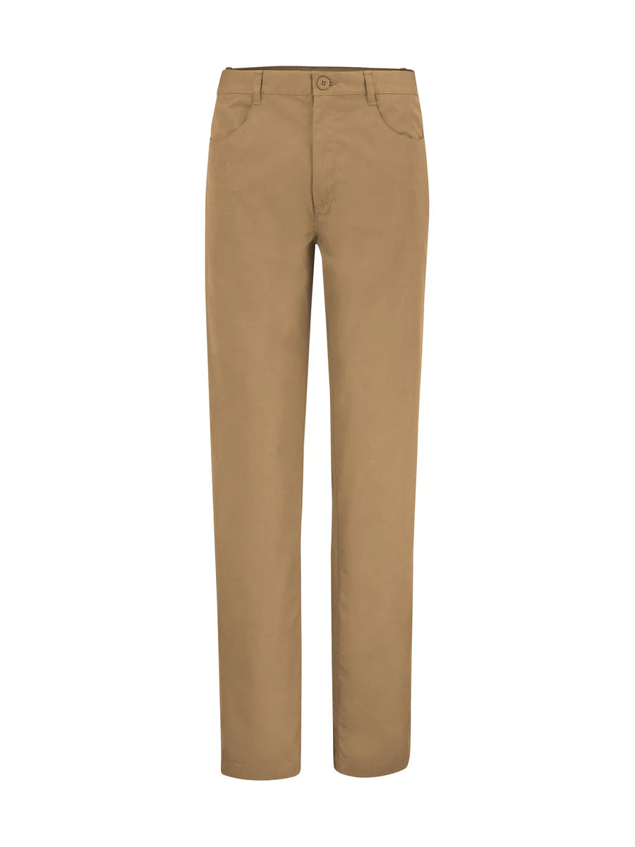 Balard men’s kitchen and service catering pants in camel brown by La Font | ChefsCotton