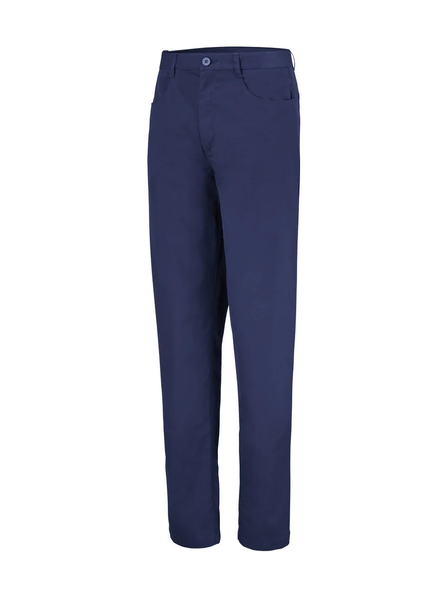 Balard men’s kitchen and service catering pants in Navy Blue by La Font | ChefsCotton