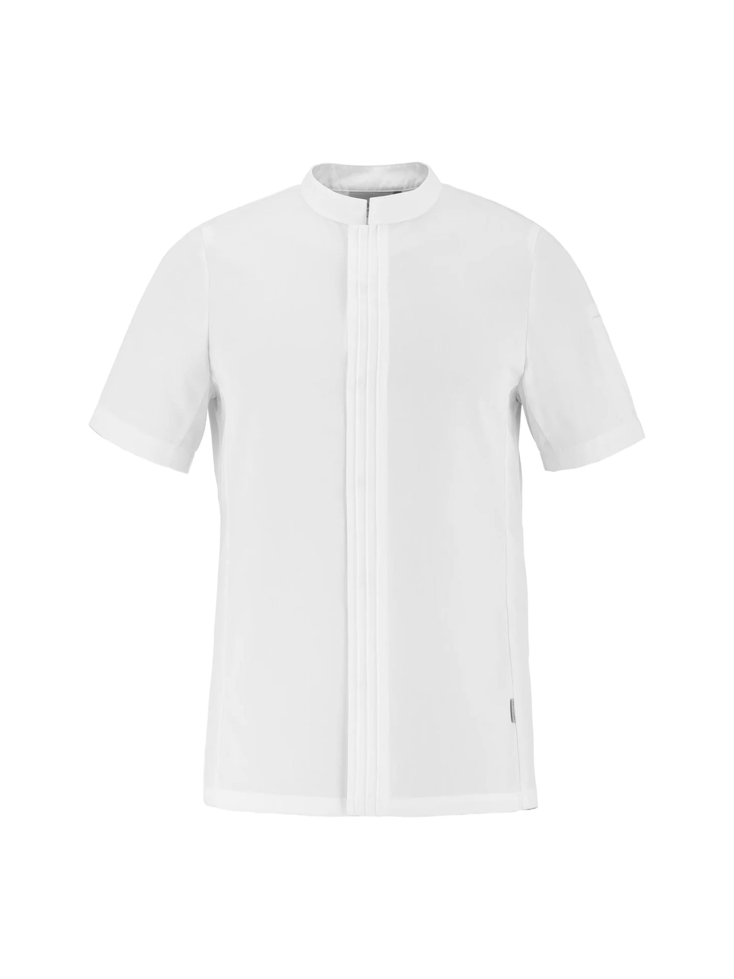 Men's Short-Sleeved Chef Jacket Cristal Pi White by LaFont - ChefsCotton