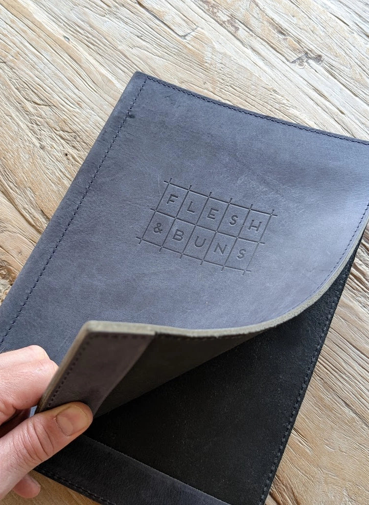 Menu Cover Saddlehide Skin - Magazine Style by ChefsCotton - ChefsCotton