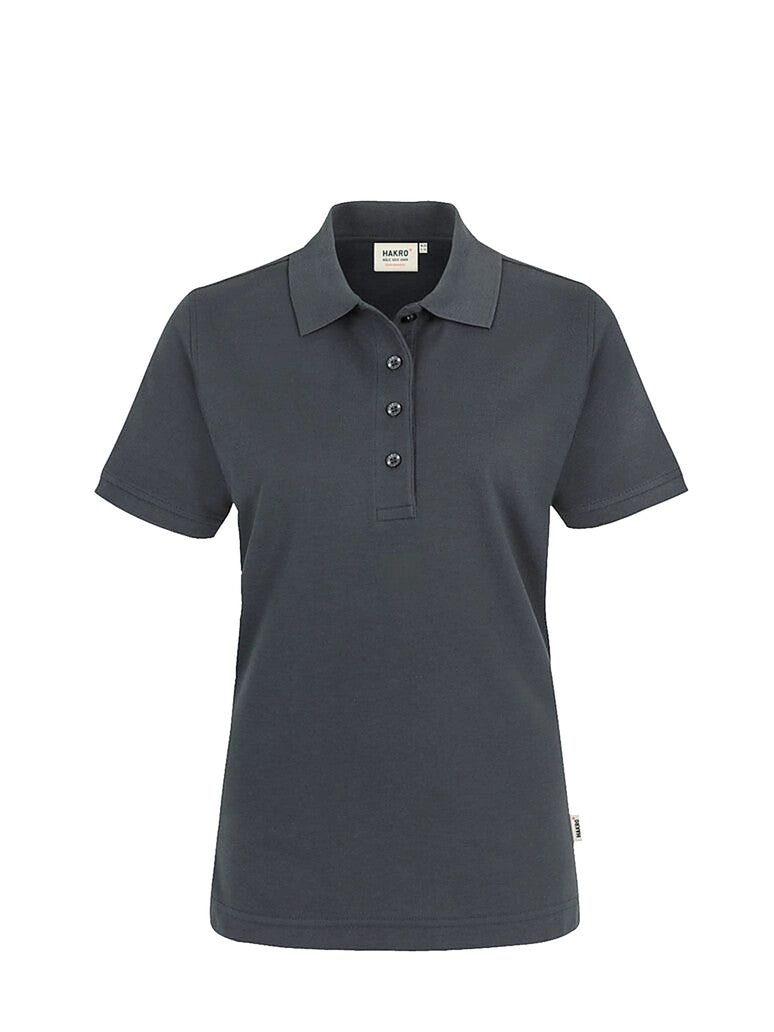 Performance Women Polo Mikralinar® Anthracite by Hakro - ChefsCotton