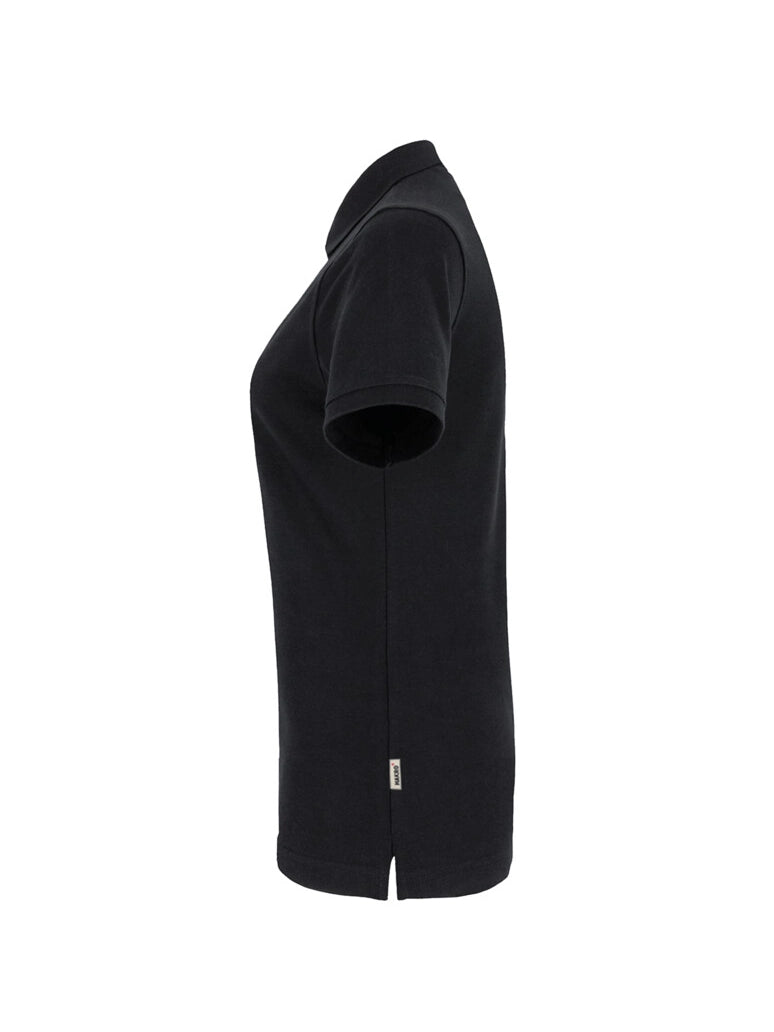 Performance Women Polo Mikralinar® Black by Hakro - ChefsCotton