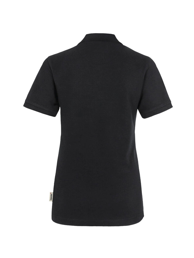 Performance Women Polo Mikralinar® Black by Hakro - ChefsCotton