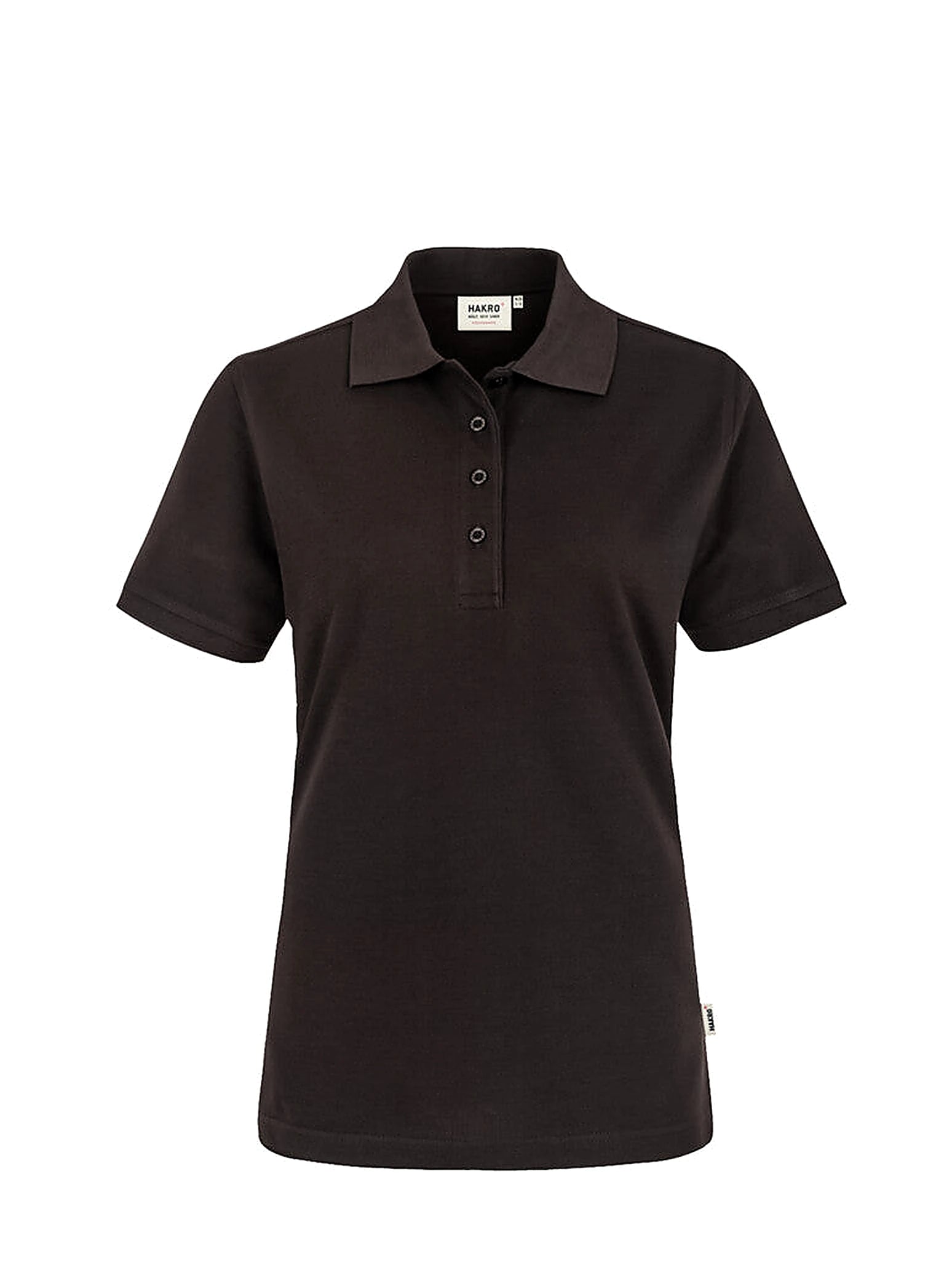 Performance Women Polo Mikralinar® Chocolate by Hakro - ChefsCotton