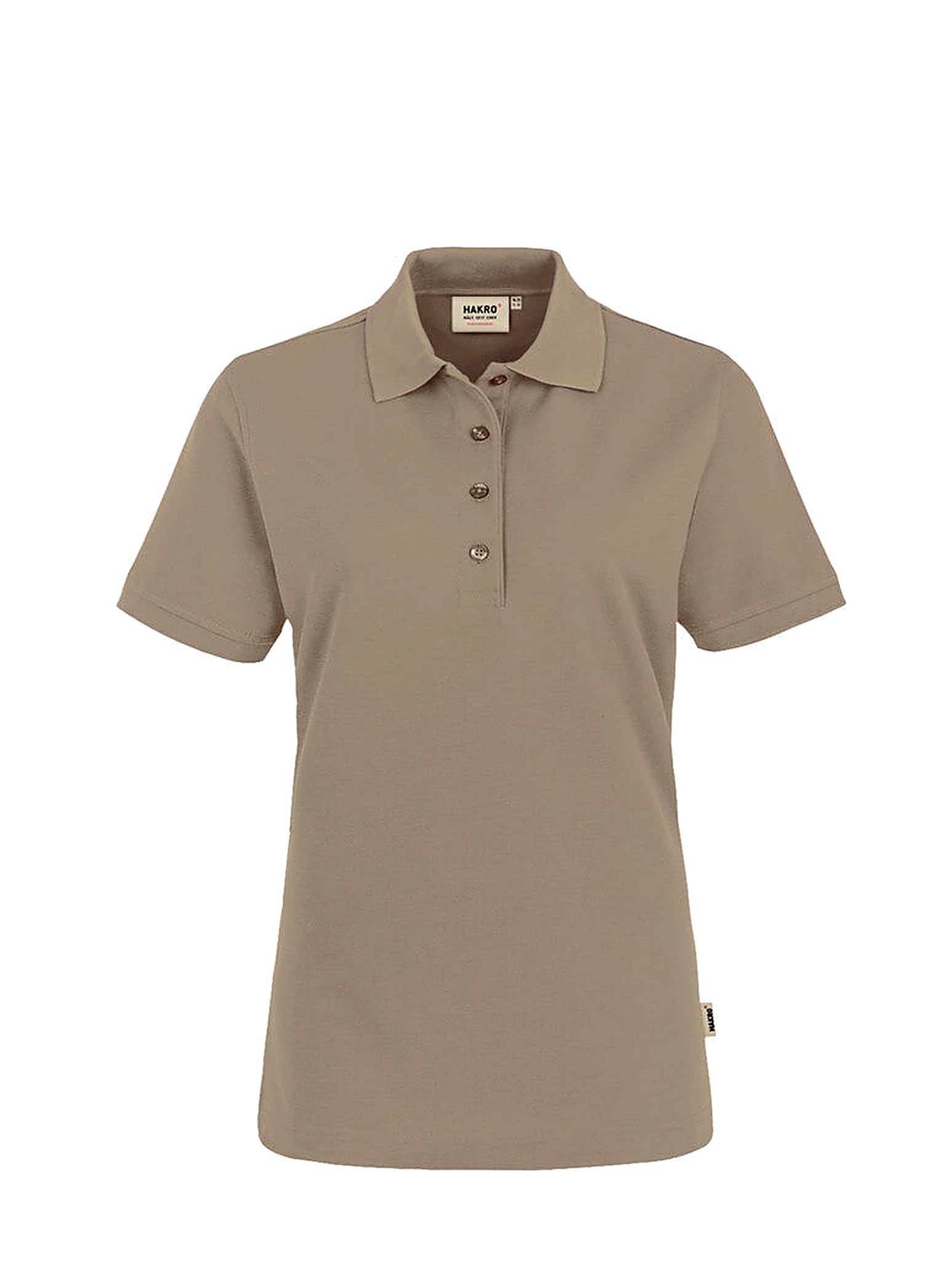 Performance Women Polo Mikralinar® Khaki by Hakro - ChefsCotton