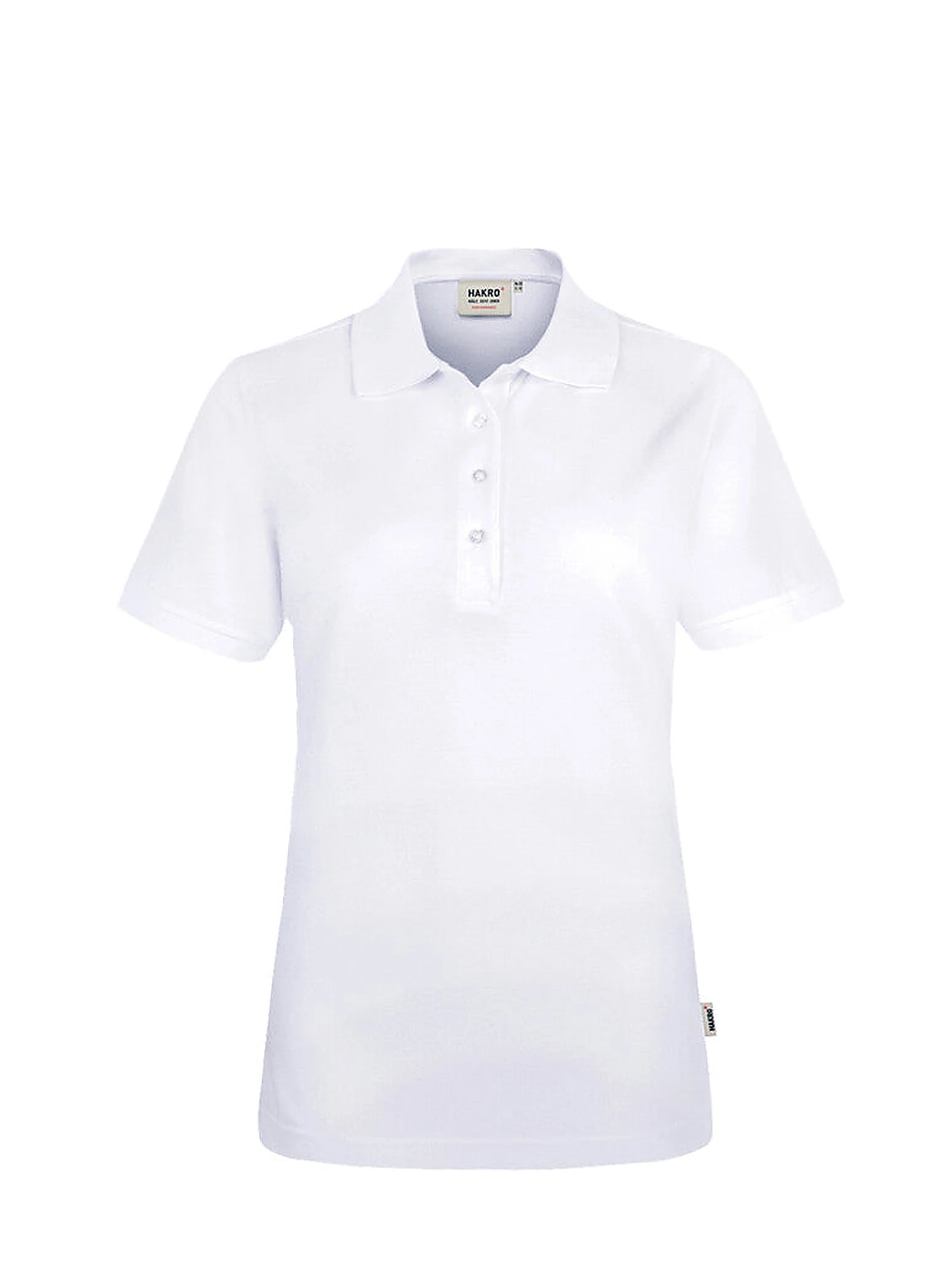 Performance Women Polo Mikralinar® White by Hakro - ChefsCotton