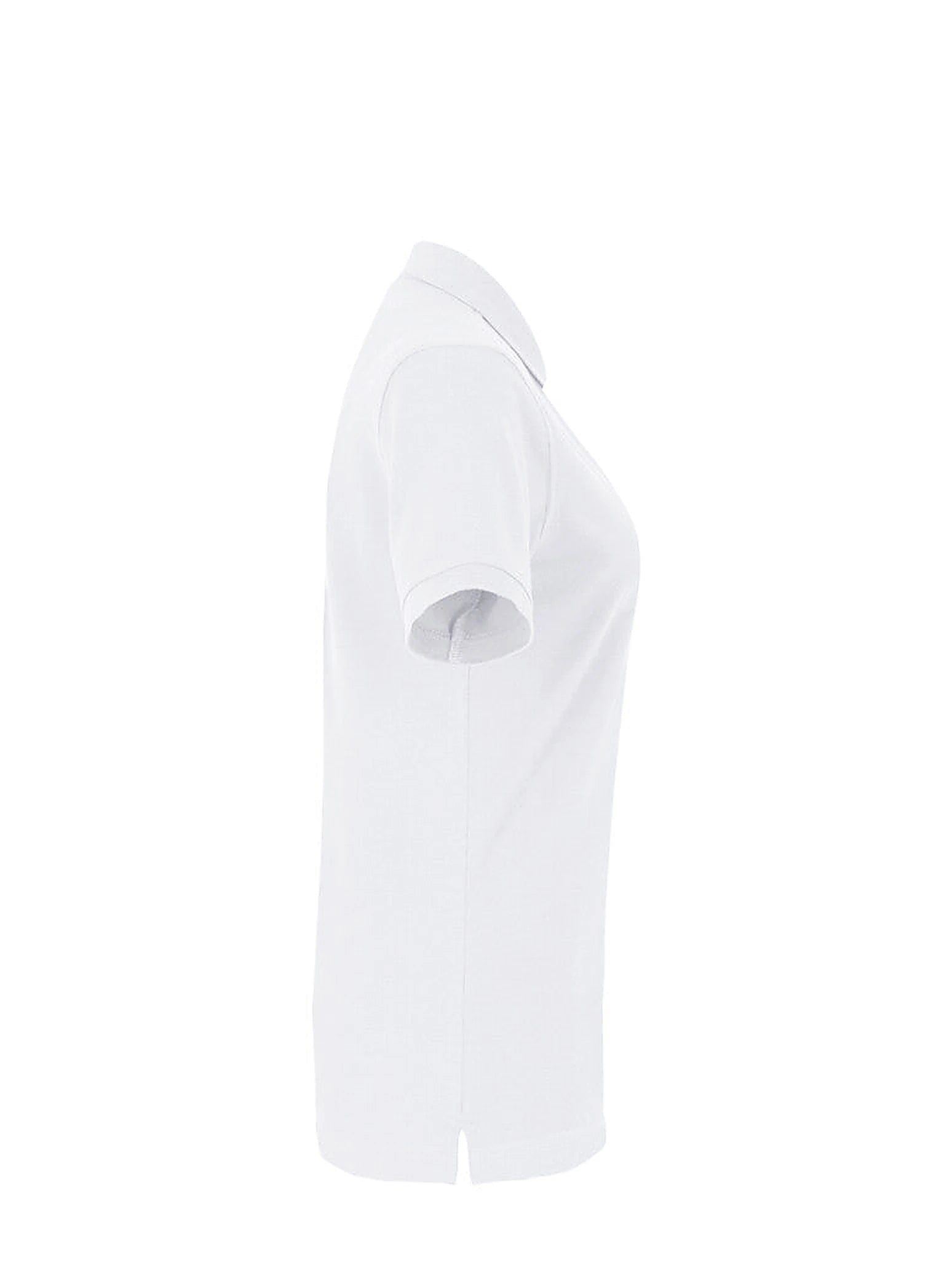 Performance Women Polo Mikralinar® White by Hakro - ChefsCotton