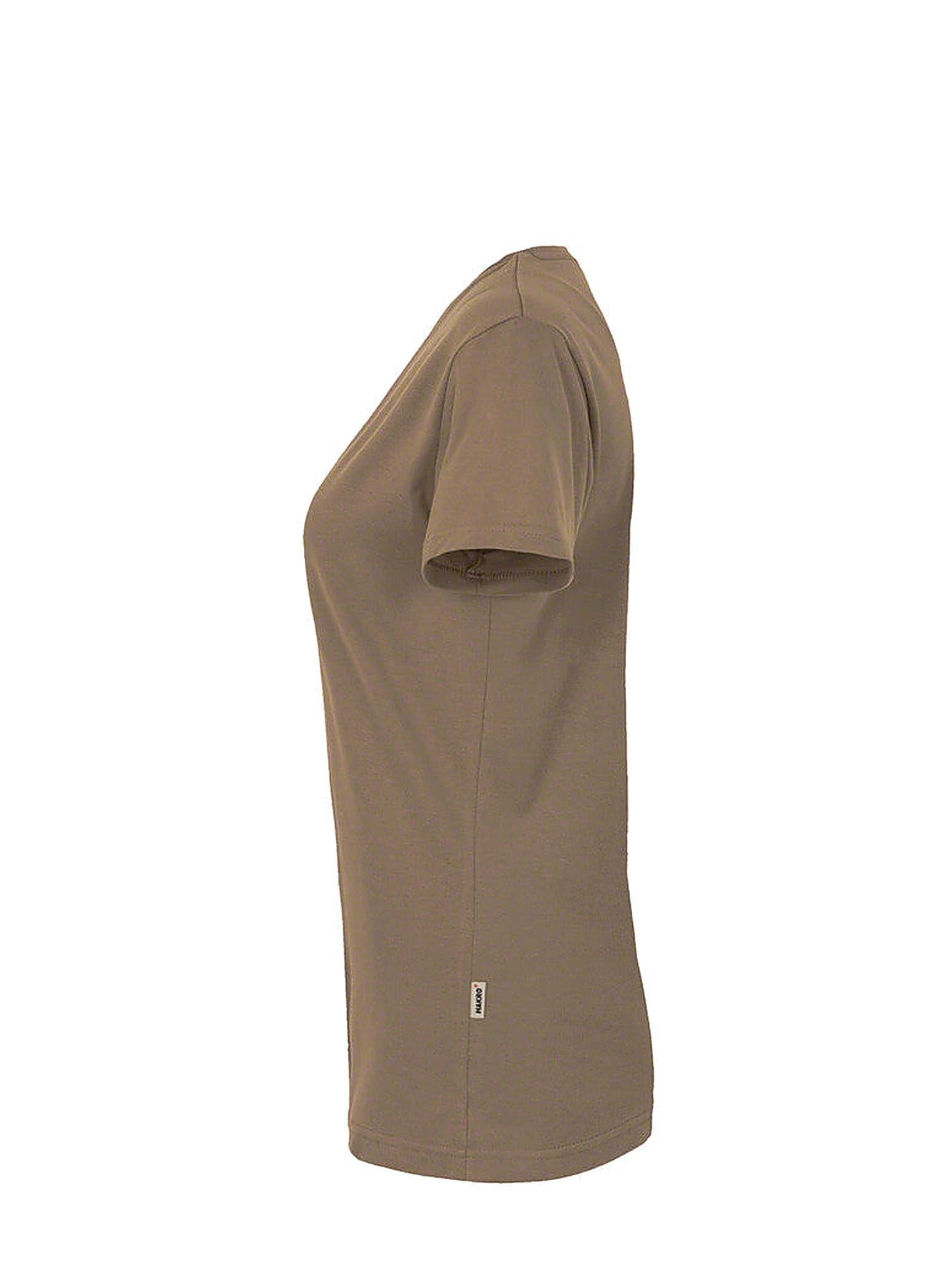 Performance Women V-Shirt Mikralinar® Nougat by Hakro - ChefsCotton