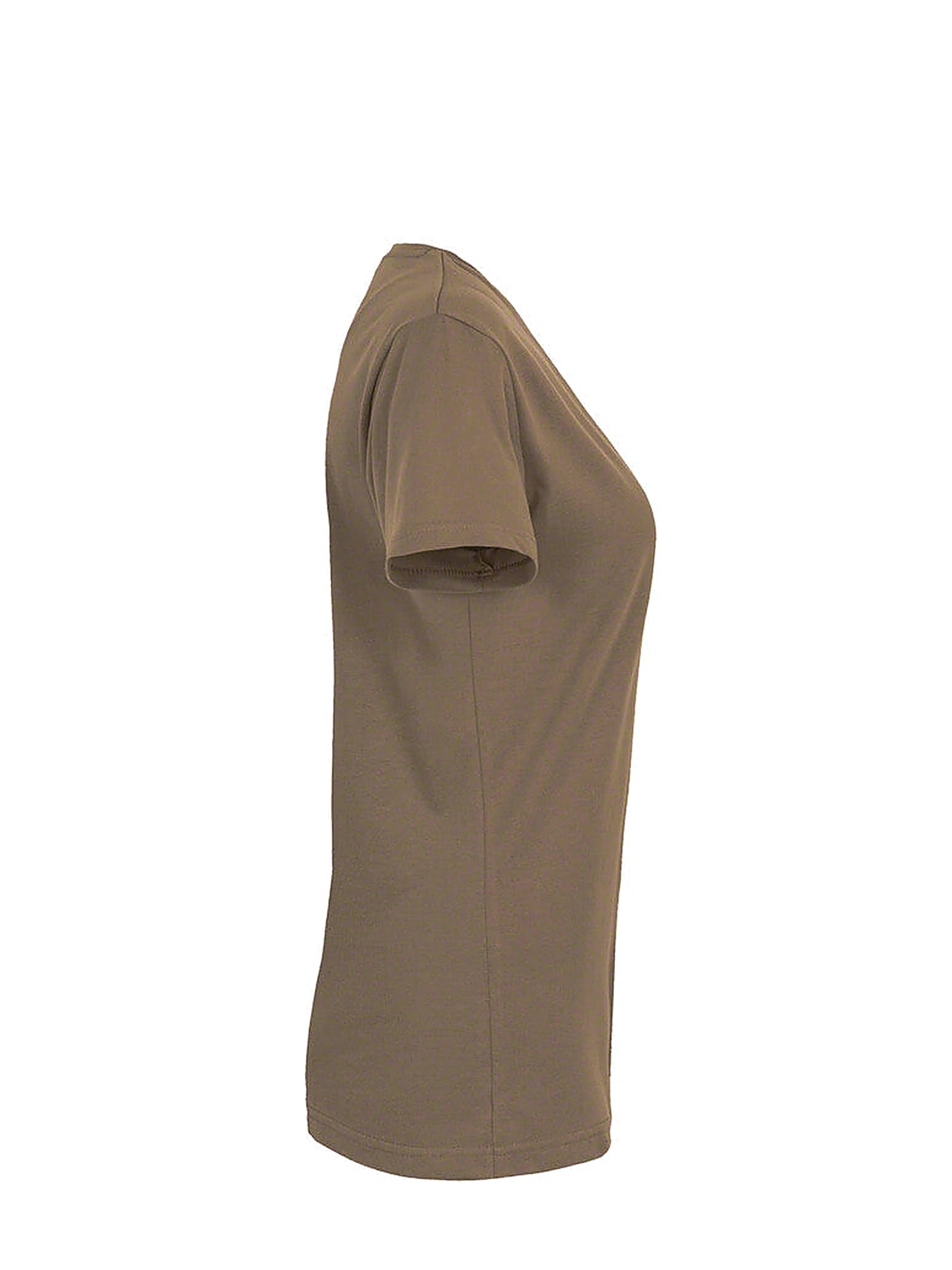 Performance Women V-Shirt Mikralinar® Nougat by Hakro - ChefsCotton