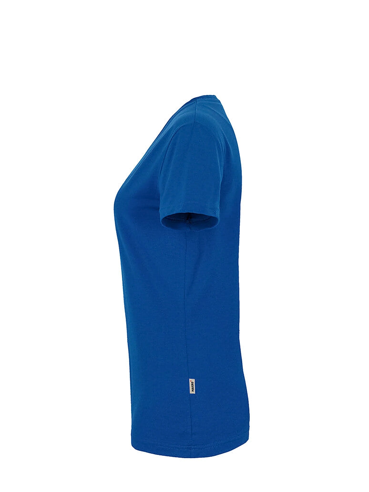 Performance Women V-Shirt Mikralinar® Royal blue by Hakro - ChefsCotton