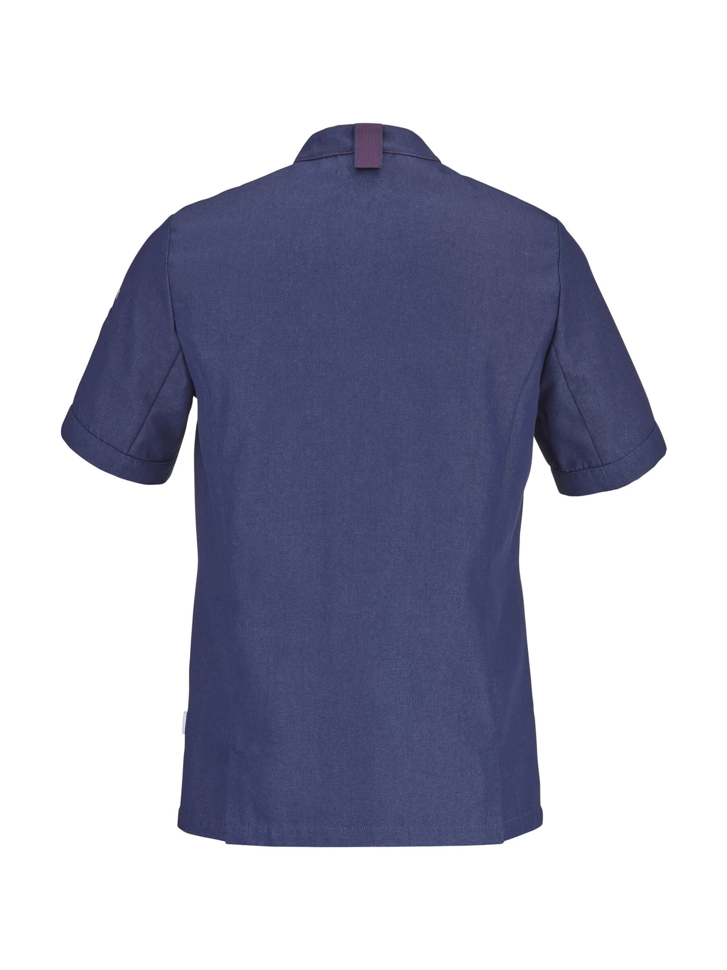 Short-Sleeved Chef Jacket Gombo Navy by LaFont ChefsCotton