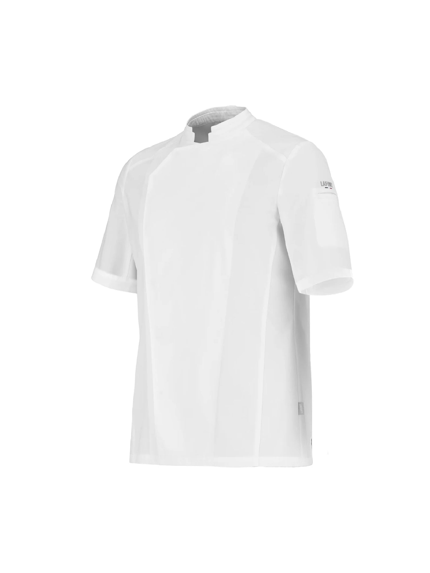 Short-Sleeved Chef Jacket Lemongrass 2 White by LaFont - ChefsCotton