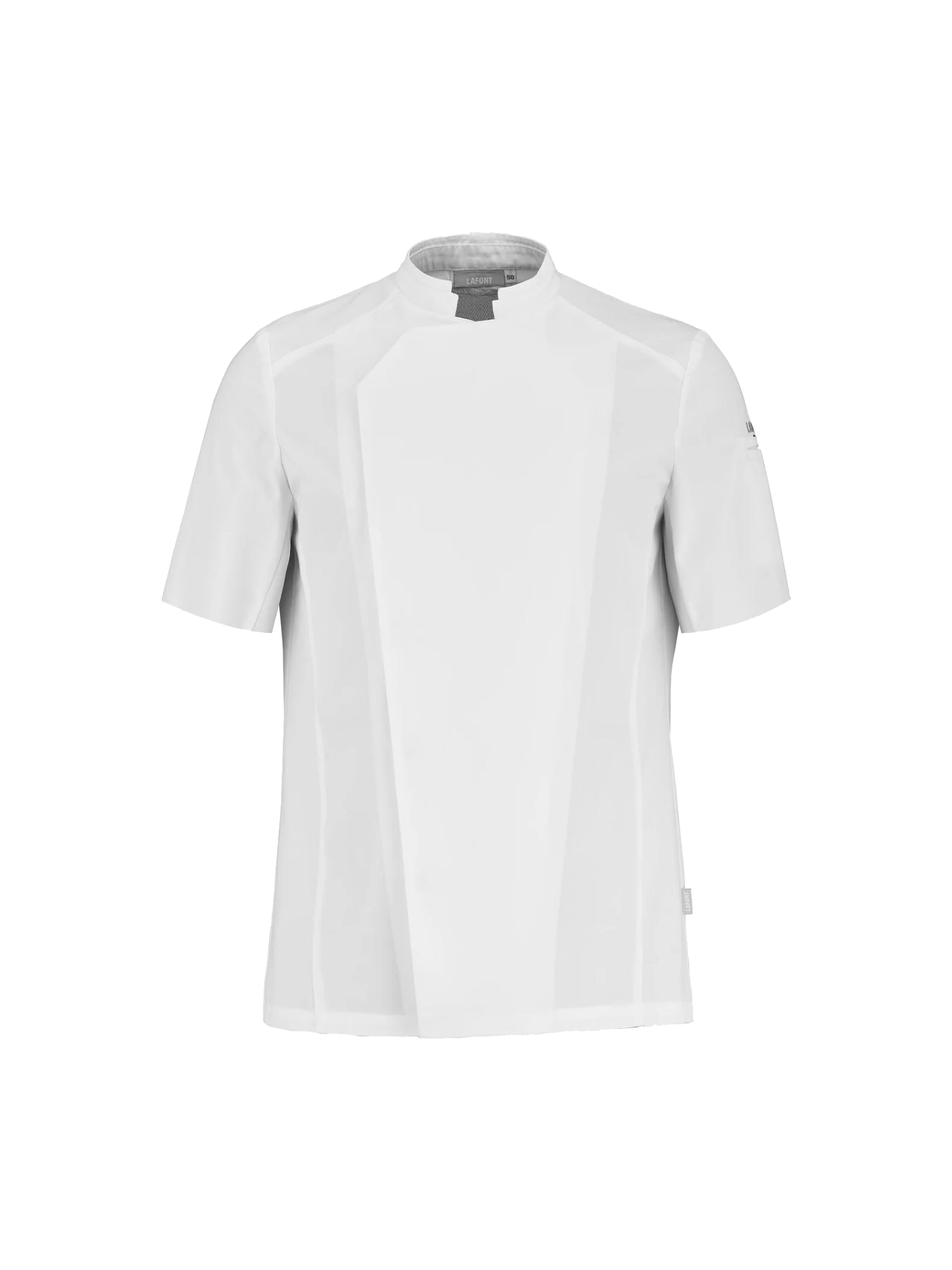 Short-Sleeved Chef Jacket Lemongrass 2 White by LaFont - ChefsCotton