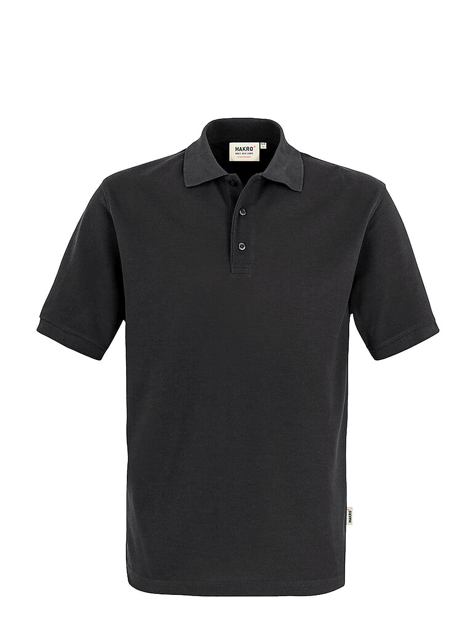 Unisex Polo Performance Mikralinar® Carbon Grey by Hakro - ChefsCotton