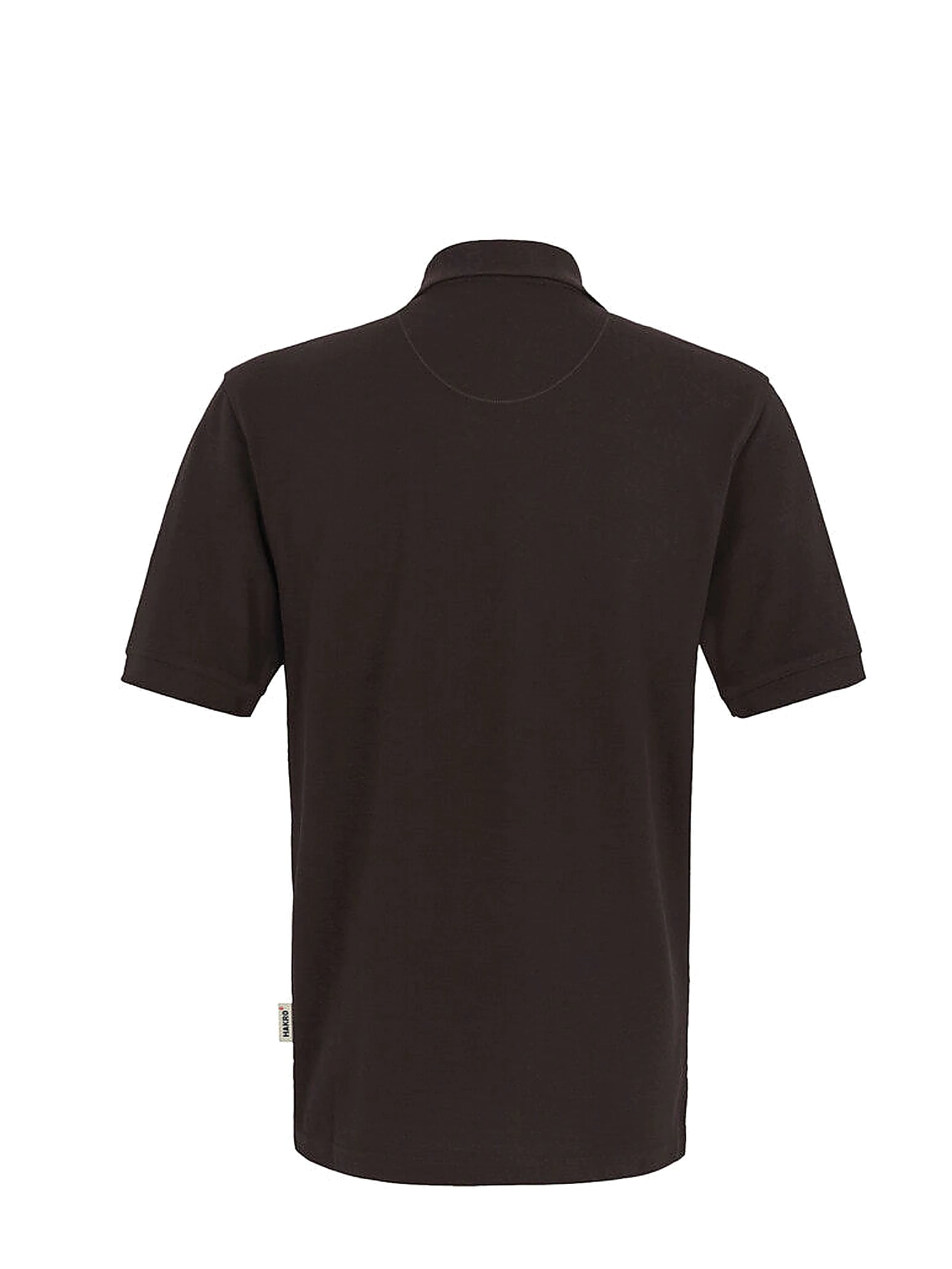 Unisex Polo Performance Mikralinar® Chocolate by Hakro - ChefsCotton