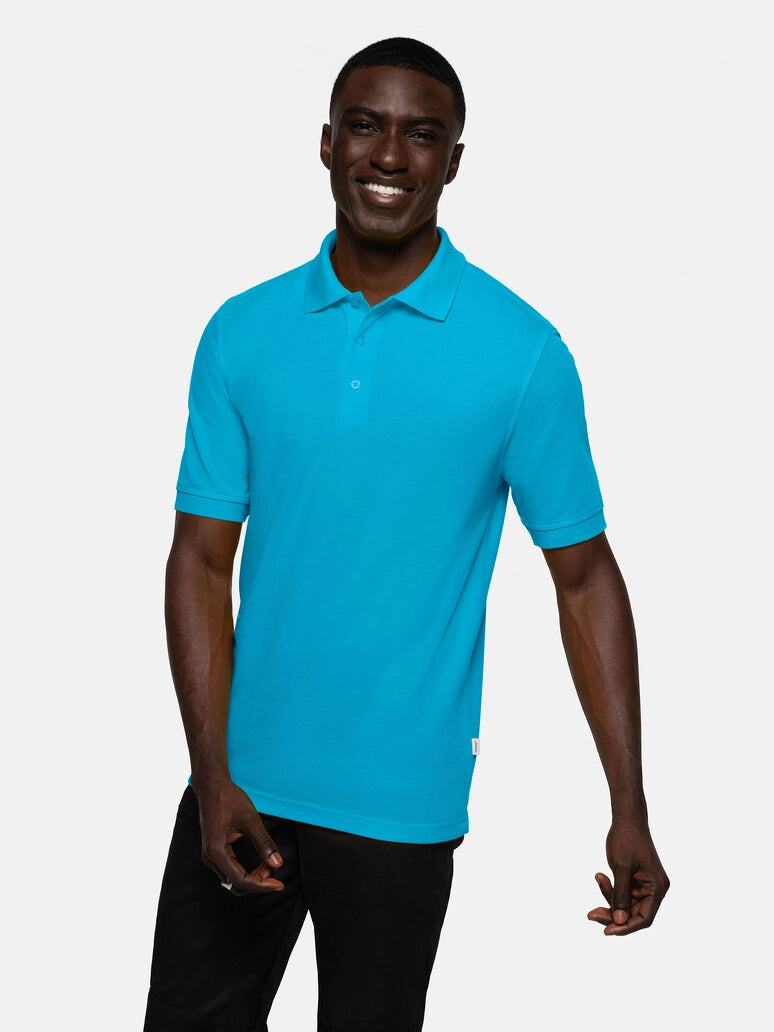 Unisex Polo Performance Mikralinar® Emerald by Hakro - ChefsCotton