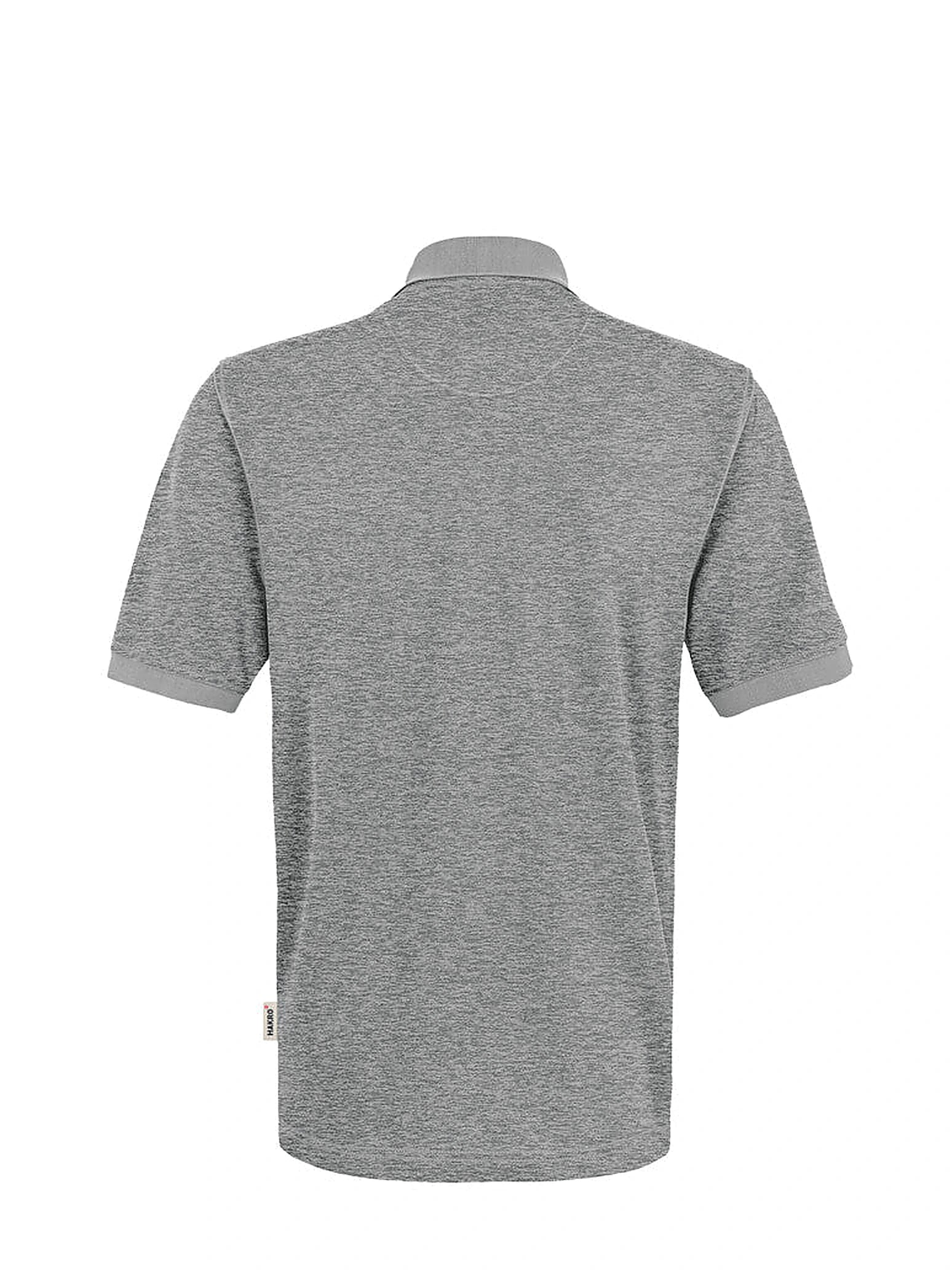 Unisex Polo Performance Mikralinar® Mottled Grey by Hakro - ChefsCotton