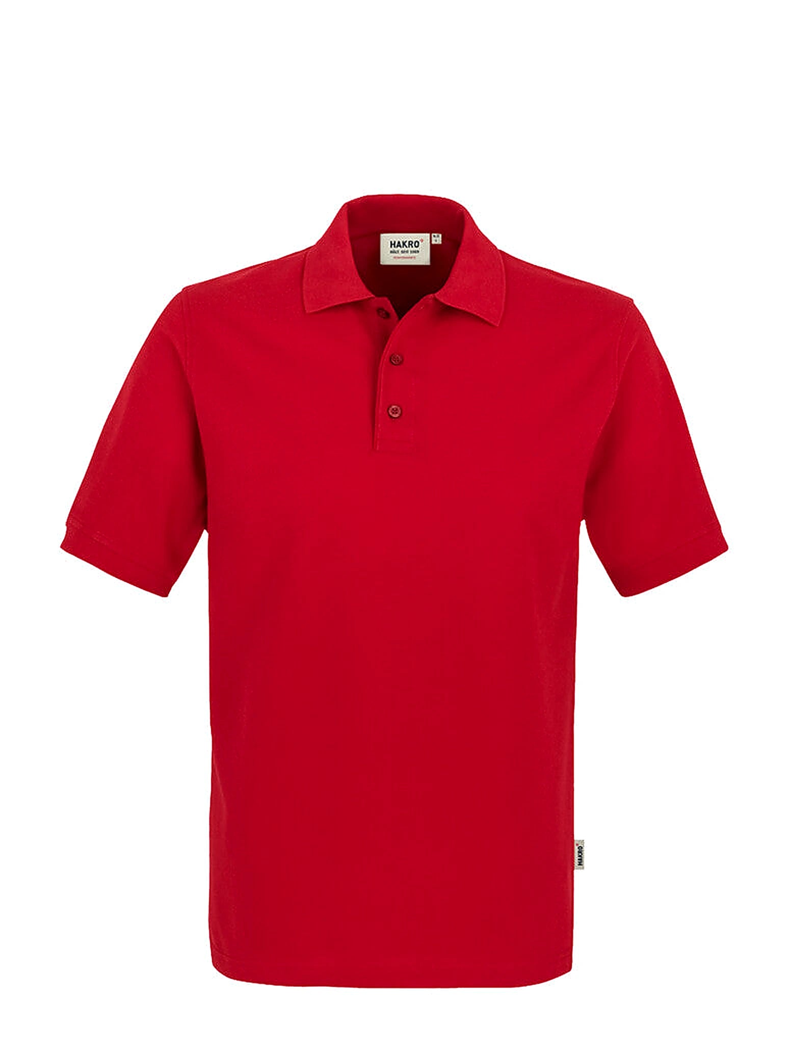 Unisex Polo Performance Mikralinar® Red by Hakro - ChefsCotton