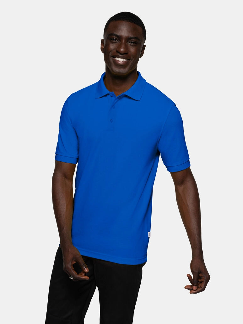 Unisex Polo Performance Mikralinar® Royal Blue by Hakro - ChefsCotton