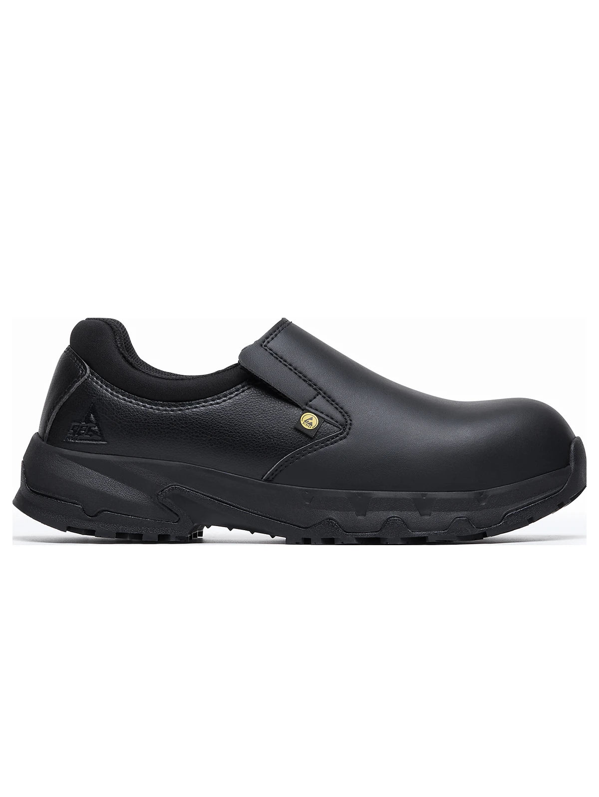 Unisex Safety Shoe Brandon Black (S3) by Shoes For Crews - ChefsCotton