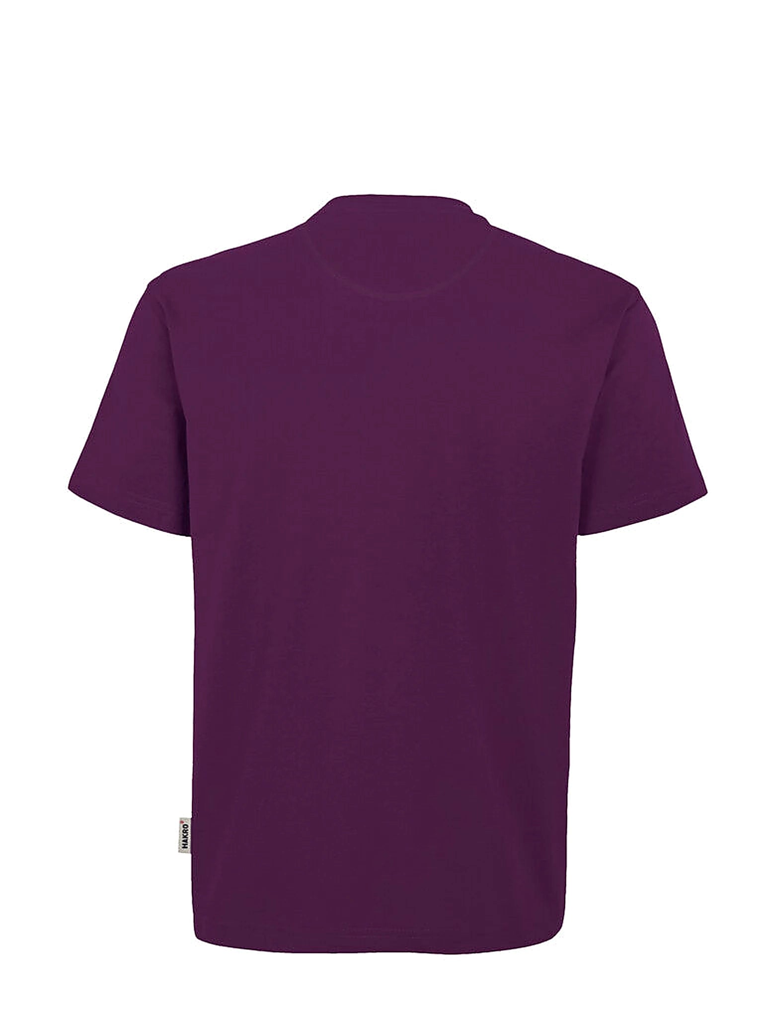 Unisex T-Shirt Performance Mikralinar® Aubergine by Hakro - ChefsCotton