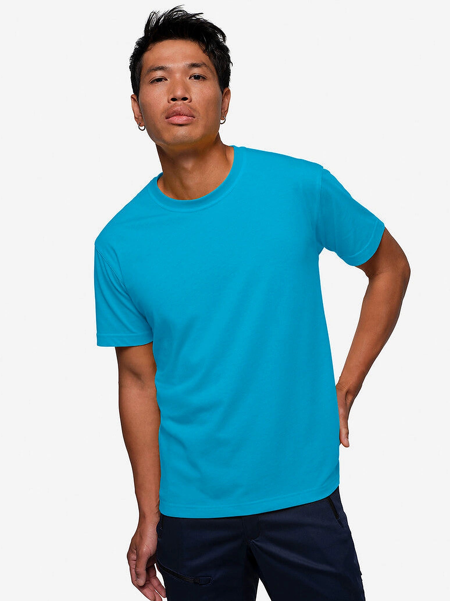 Unisex T-Shirt Performance Mikralinar® Emerald by Hakro - ChefsCotton