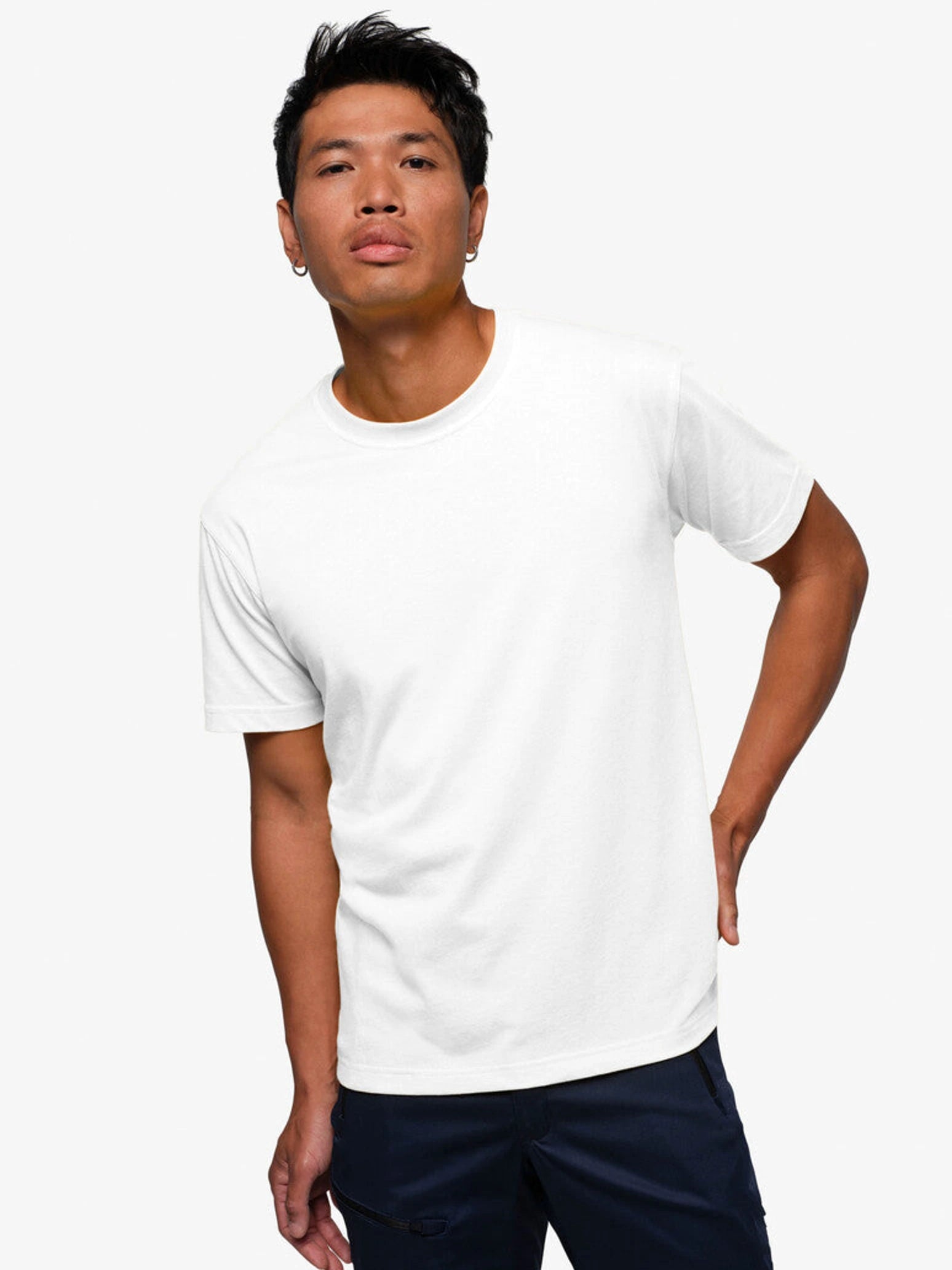 Performance Unisex T-Shirt Mikralinar® White by Hakro - ChefsCotton