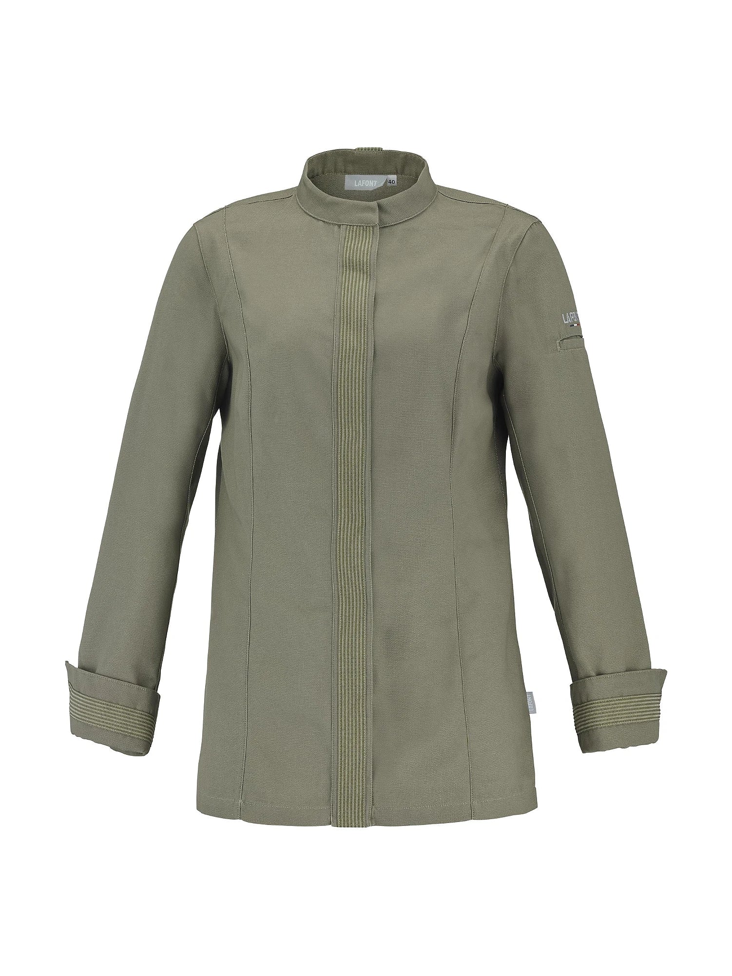 Women's Chef Jacket Fava Khaki