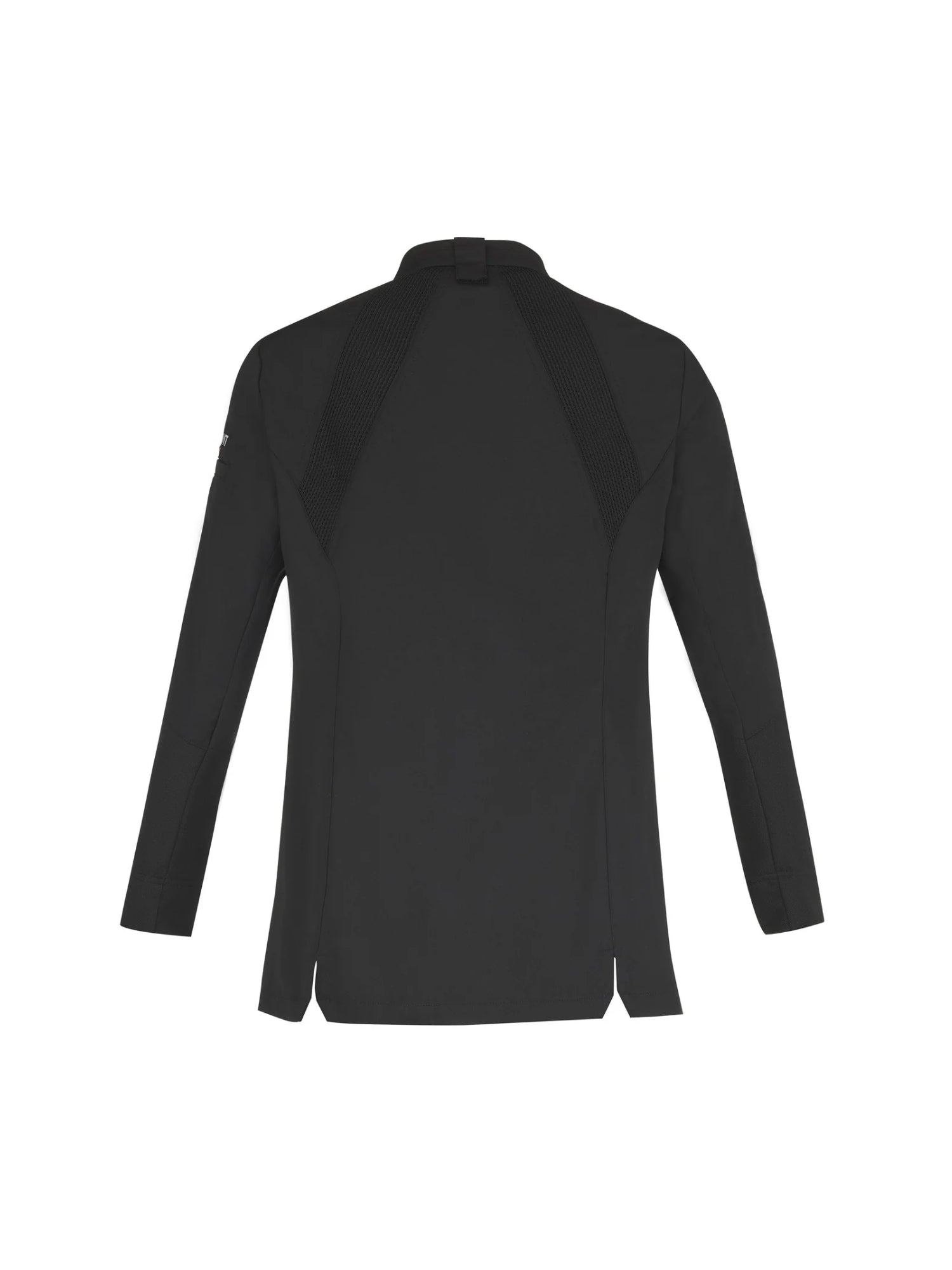 Women Long Sleeve Chef Jacket Marjoram Black by La Font - Get the best deal at ChefsCotton